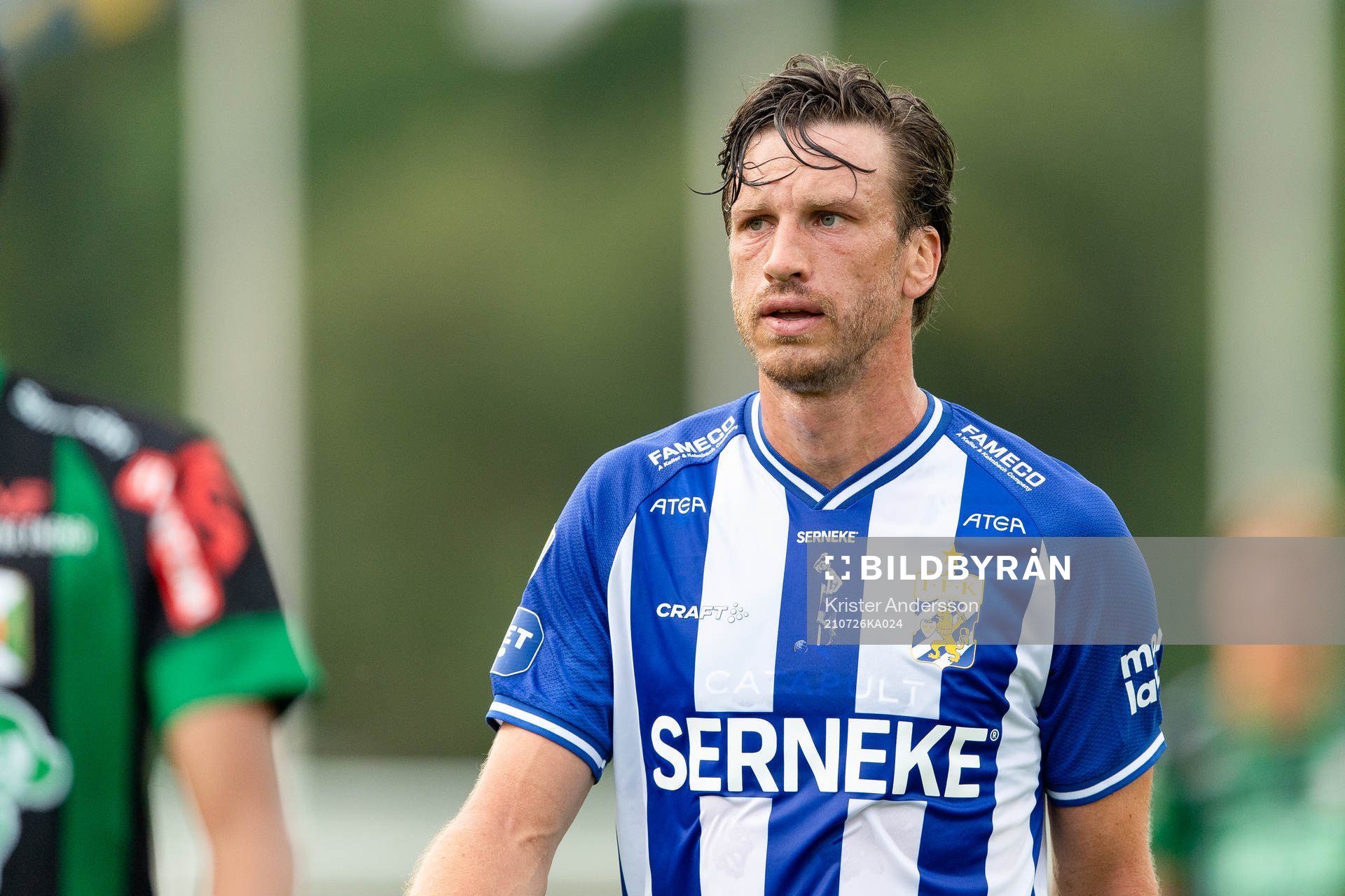 IFK Göteborgs Gustav Svensson deppar