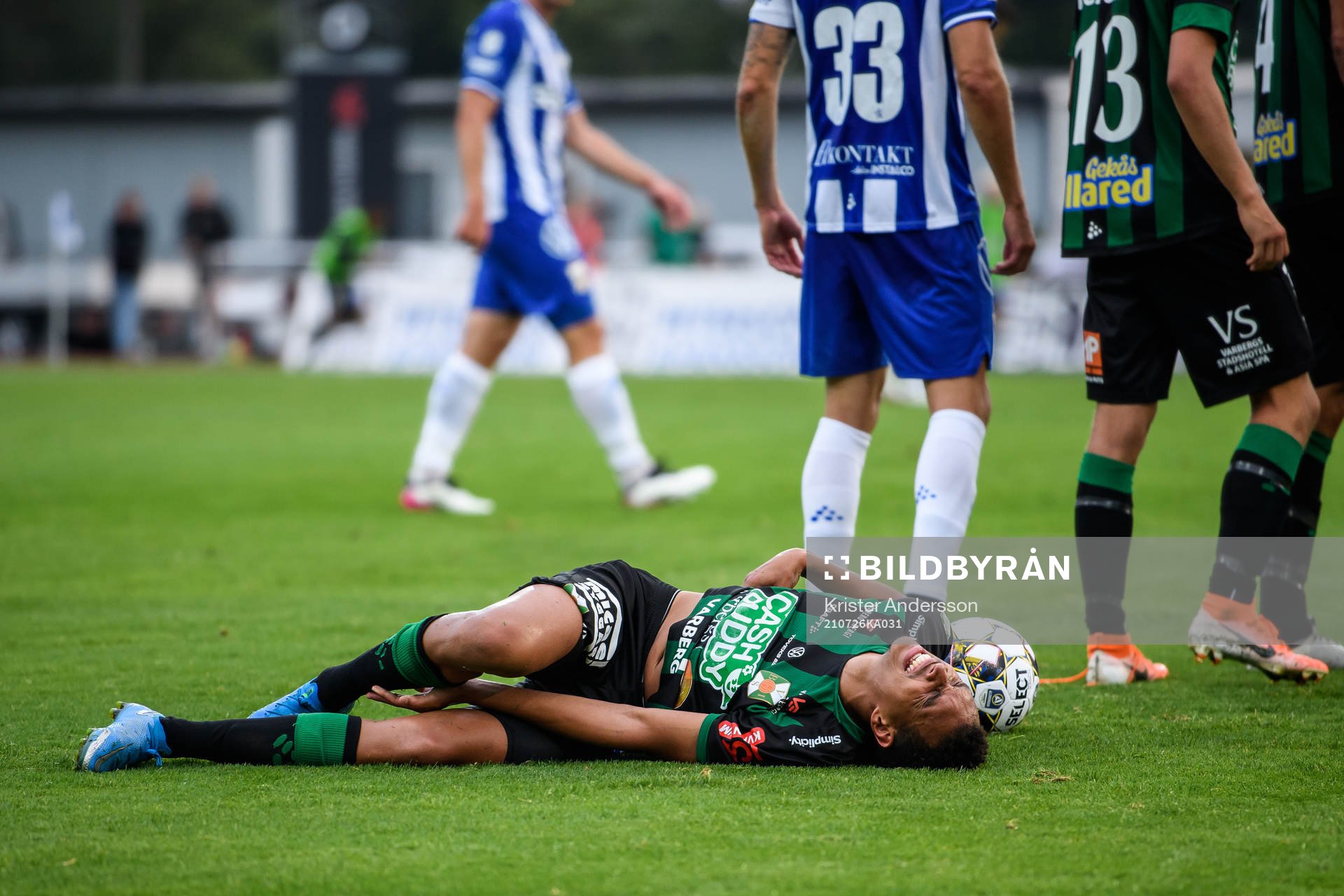 Varbergs Ryan Moon har ont