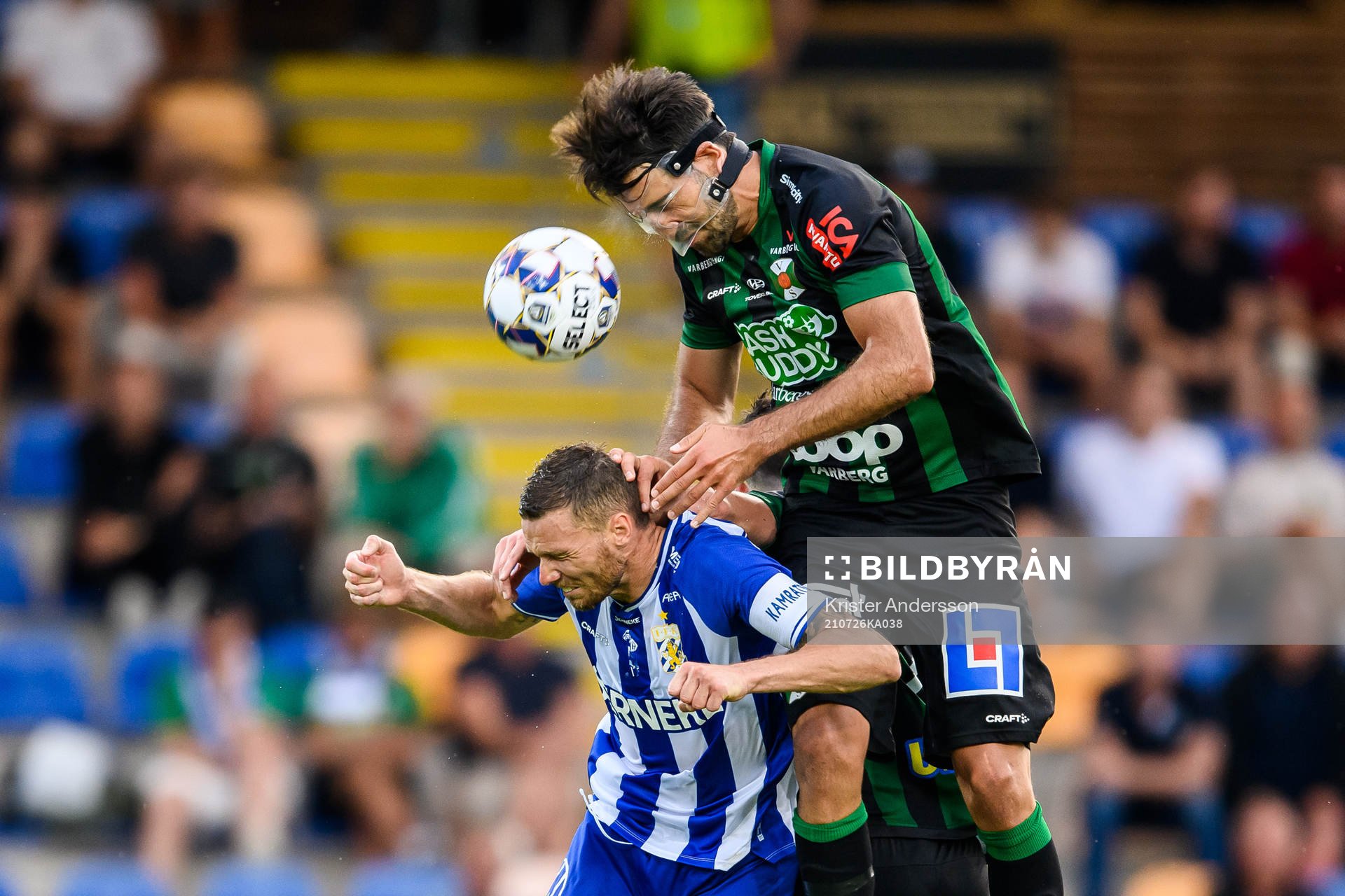 IFK Göteborgs Marcus Berg och Varbergs Oliver Stanisic