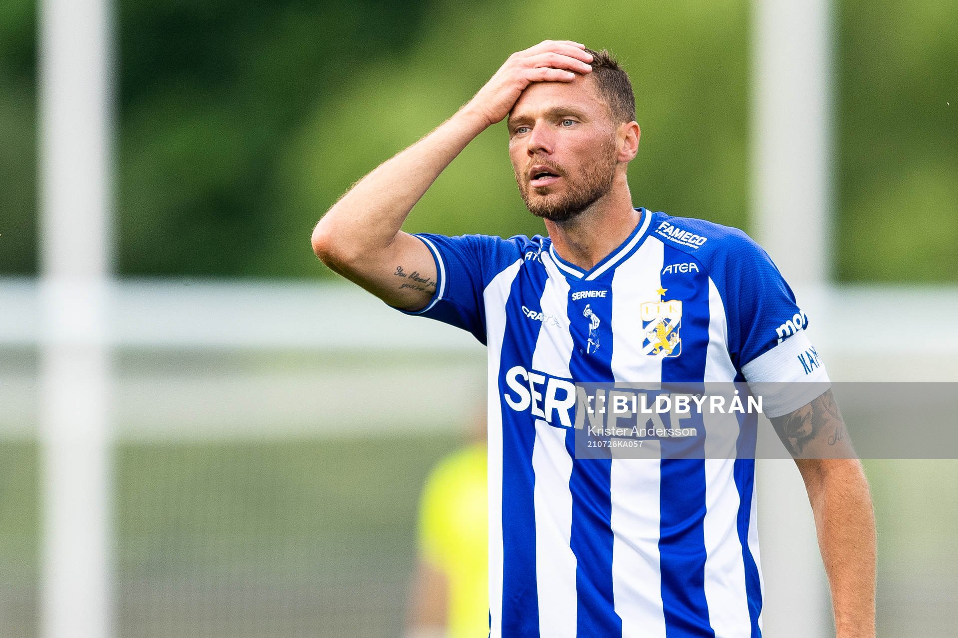 IFK Göteborgs Marcus Berg deppar