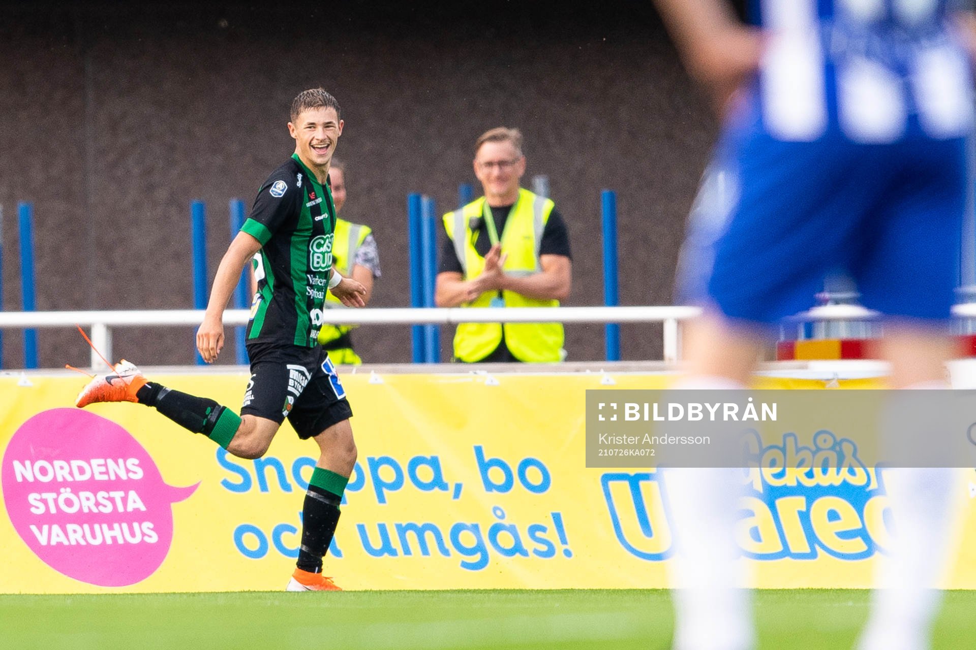 Varbergs Oliver Alfonsi jublar