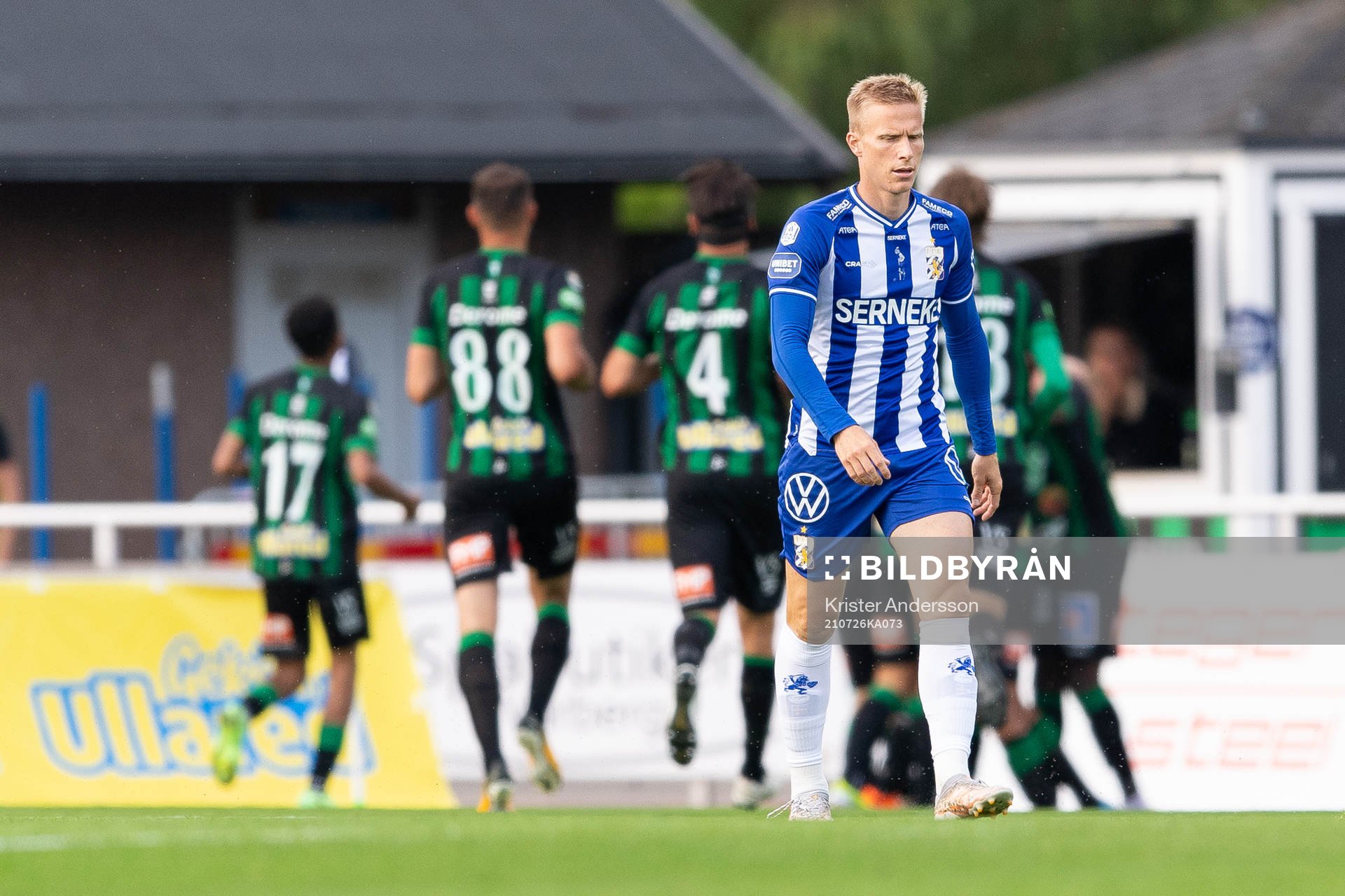 IFK Göteborgs Oscar Wendt deppar