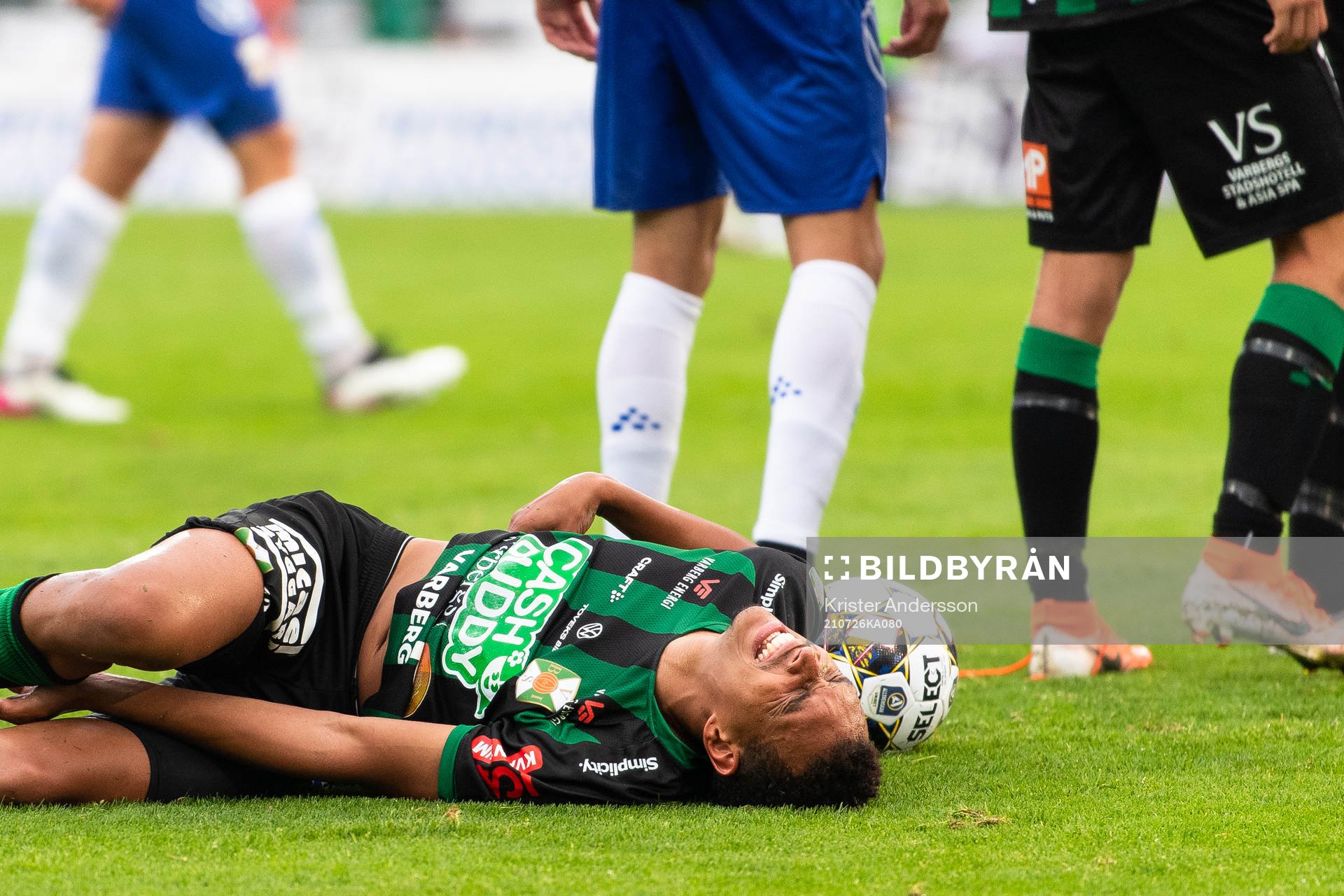 Varbergs Ryan Moon har ont