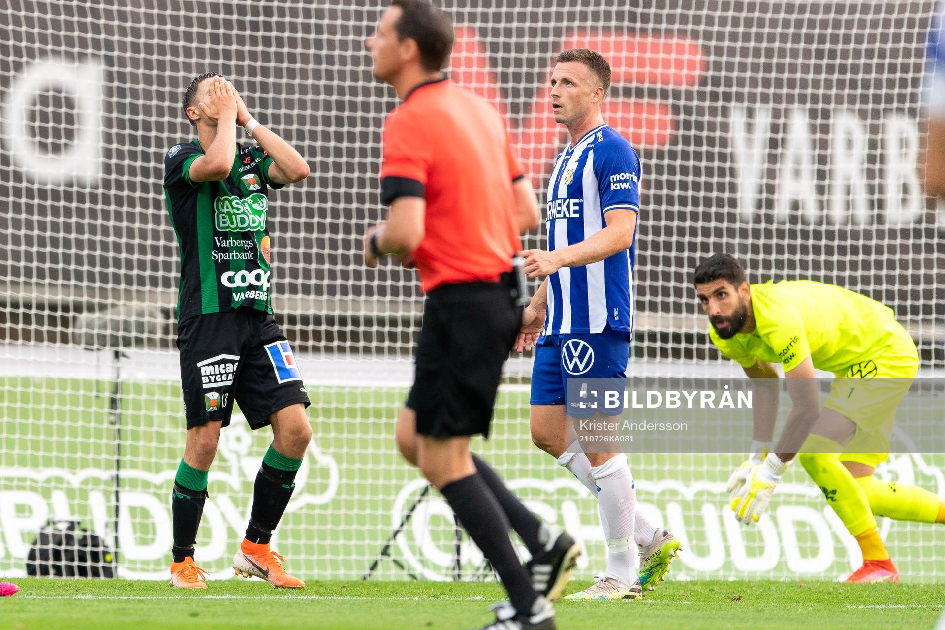 Varbergs Oliver Alfonsi deppar