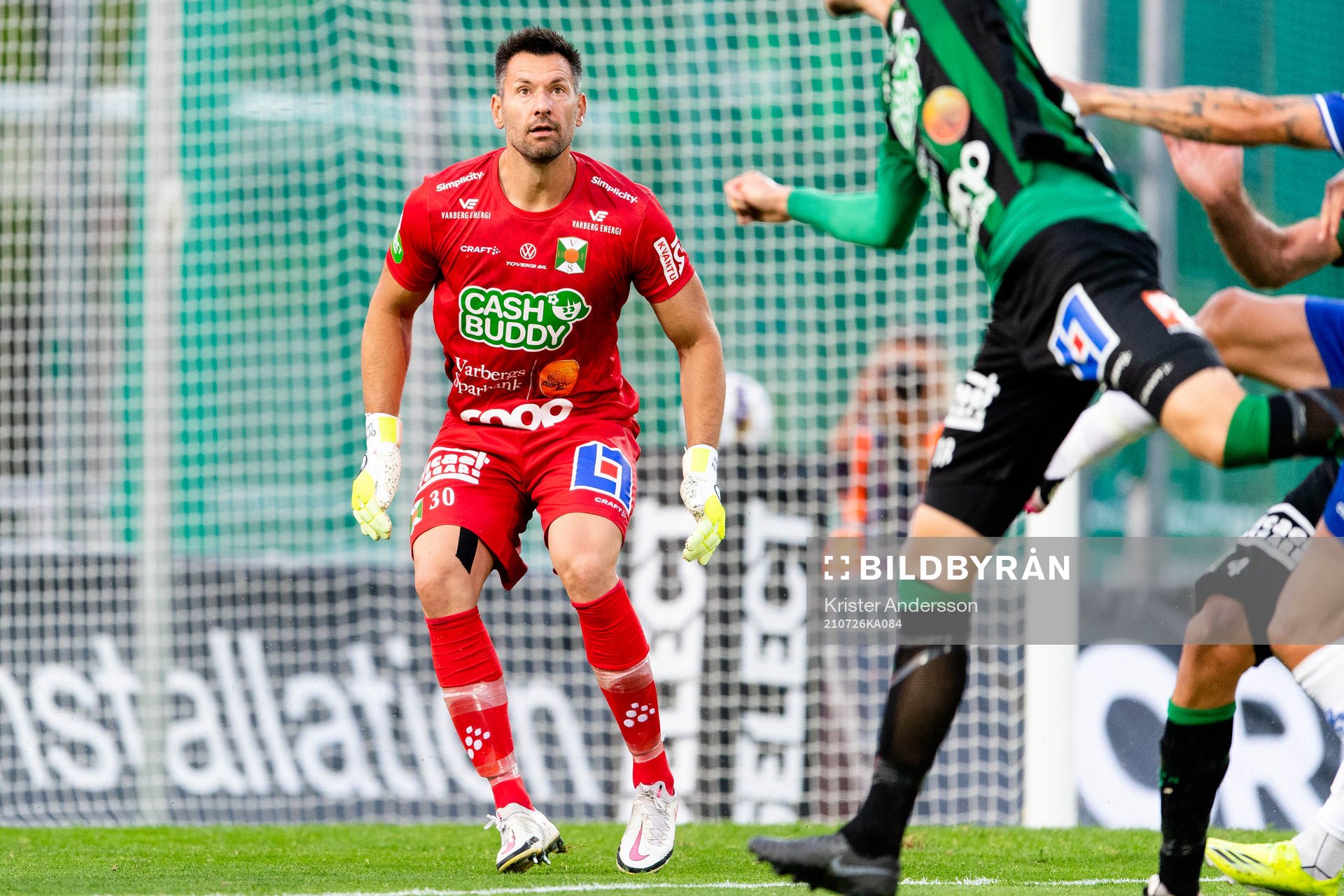 Varbergs målvakt Stojan Lukic