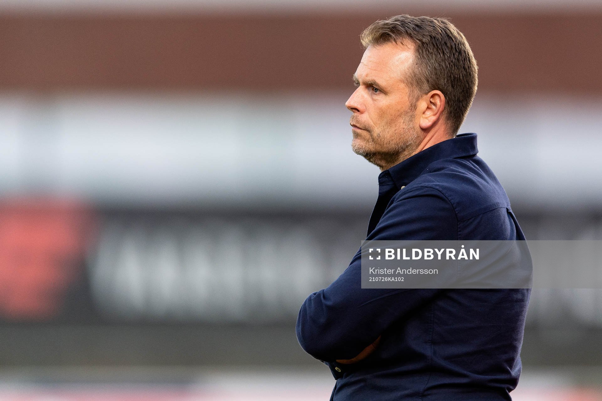IFK Göteborgs tränare Mikael Stahre deppar