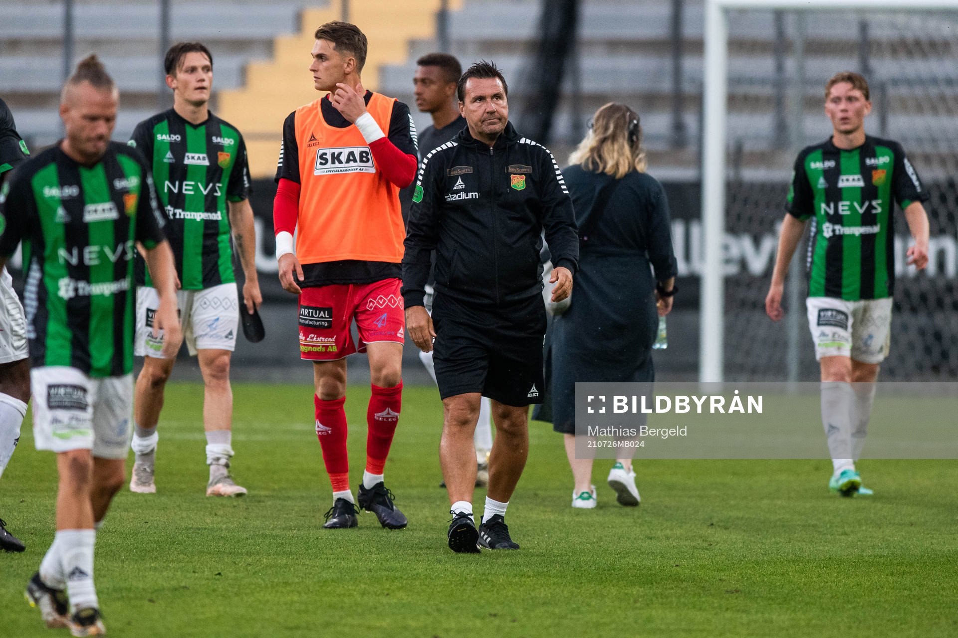GAIS tränare Stefan Jacobsson deppar