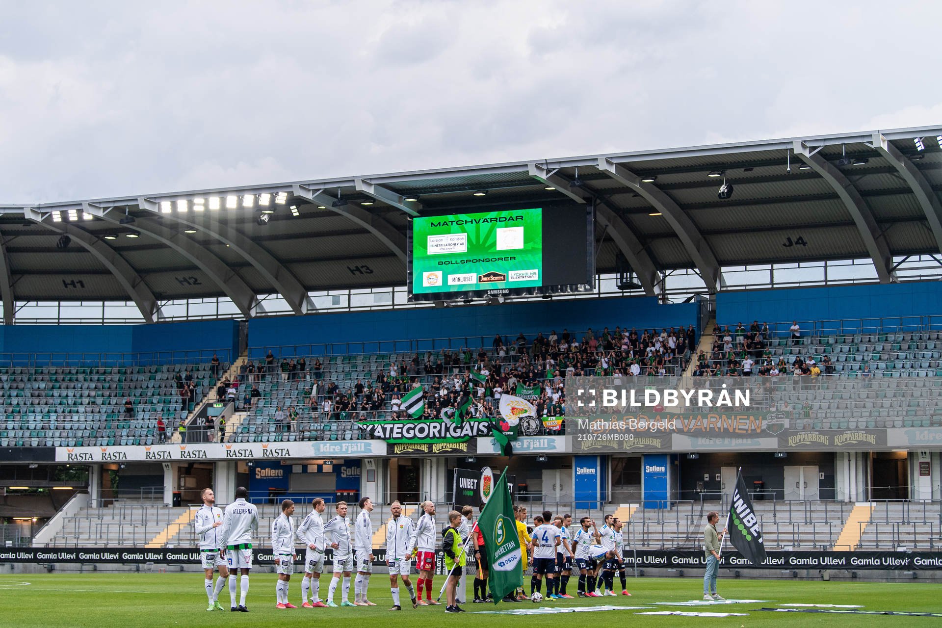 GAIS och Akropolis spelare