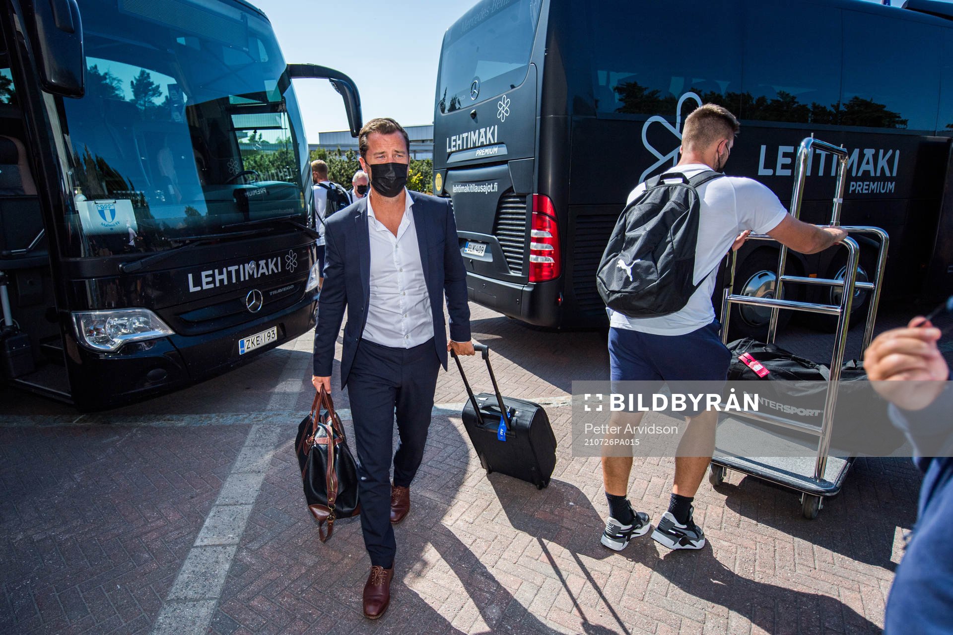 Daniel Andersson, head of sports of Malmö FF arrives at
