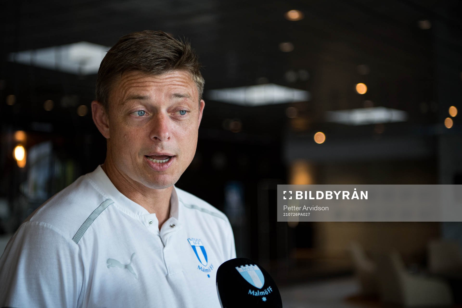 Jon Dahl Tomasson, head coach of Malmö FF is being