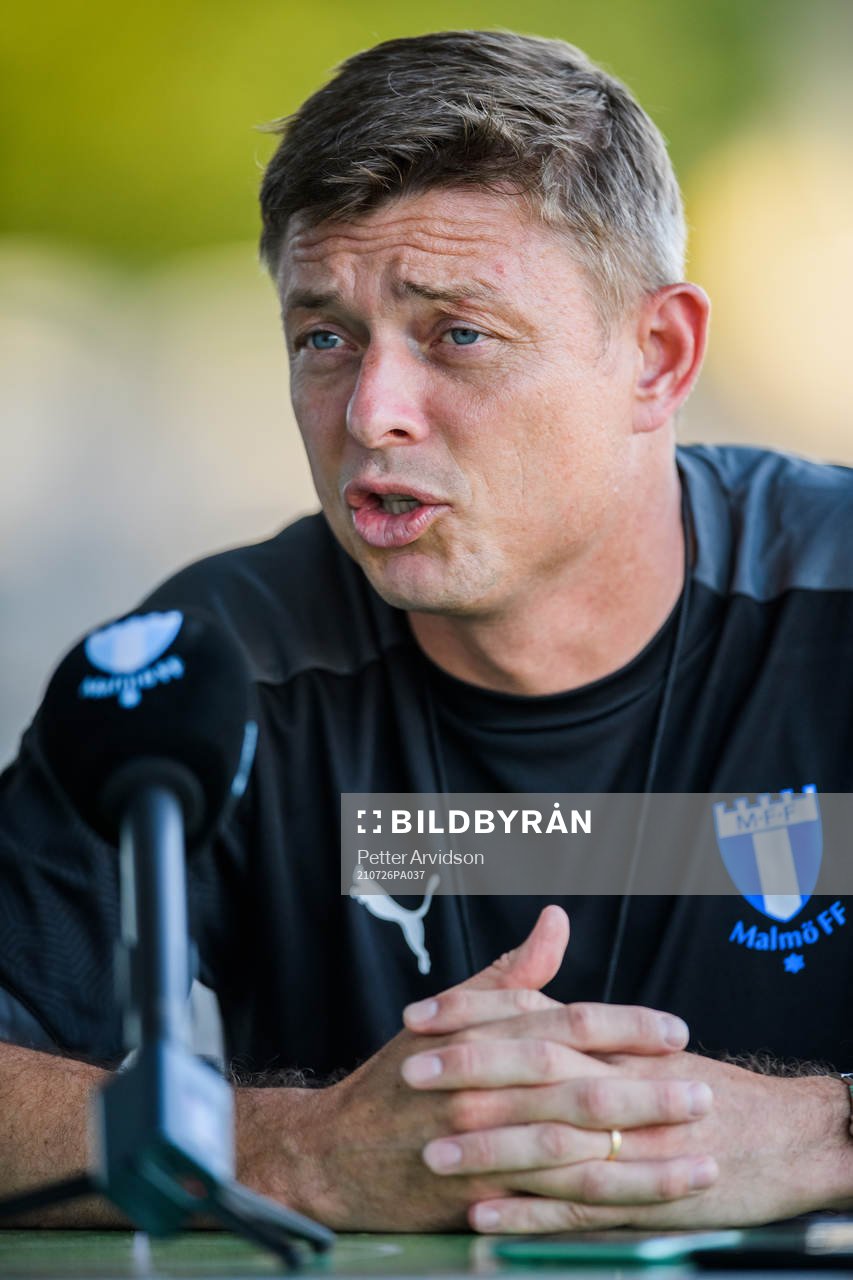 Jon Dahl Tomasson, head coach of Malmö FF