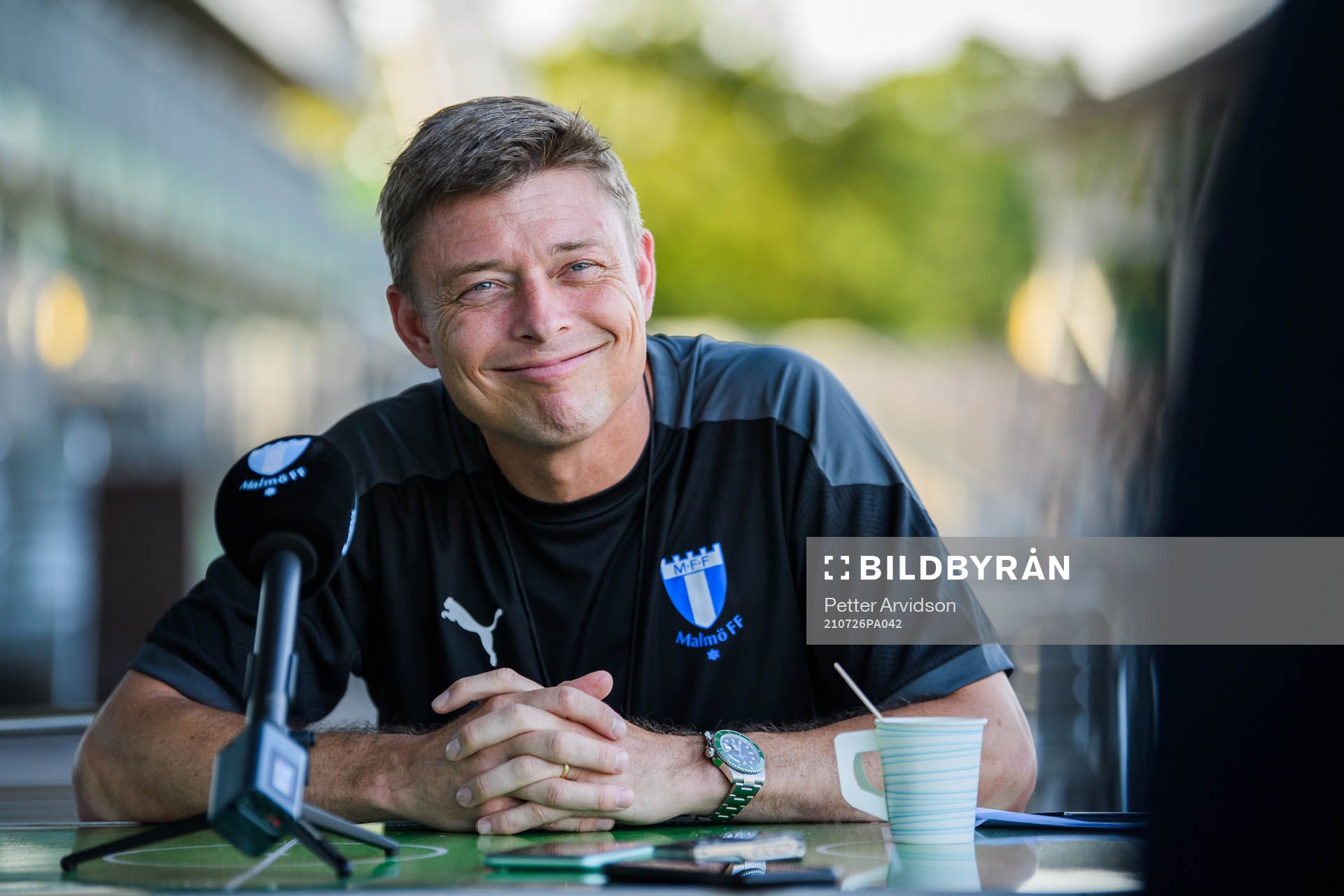 Jon Dahl Tomasson, head coach of Malmö FF