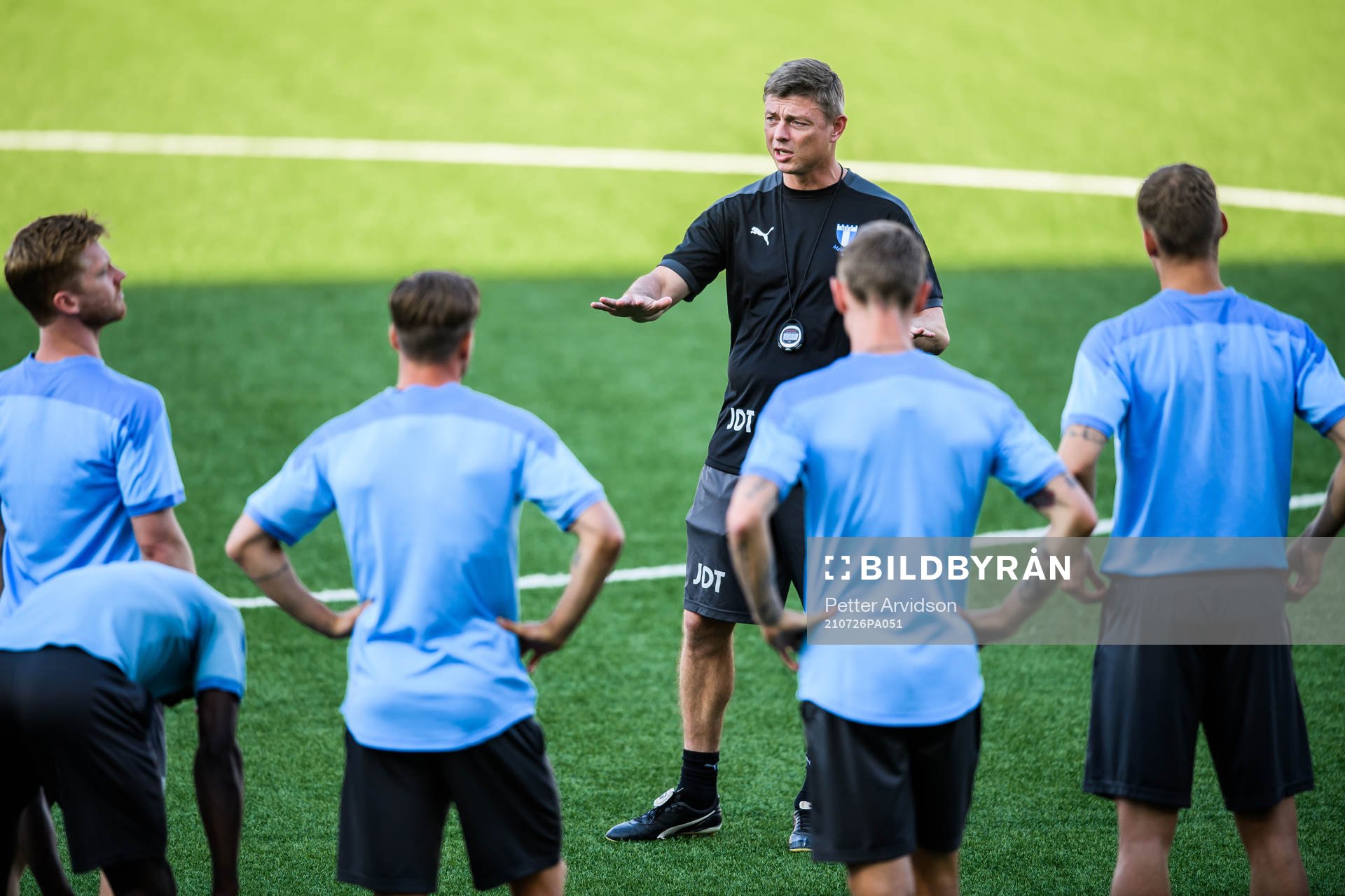 Jon Dahl Tomasson, head coach of Malmö FF
