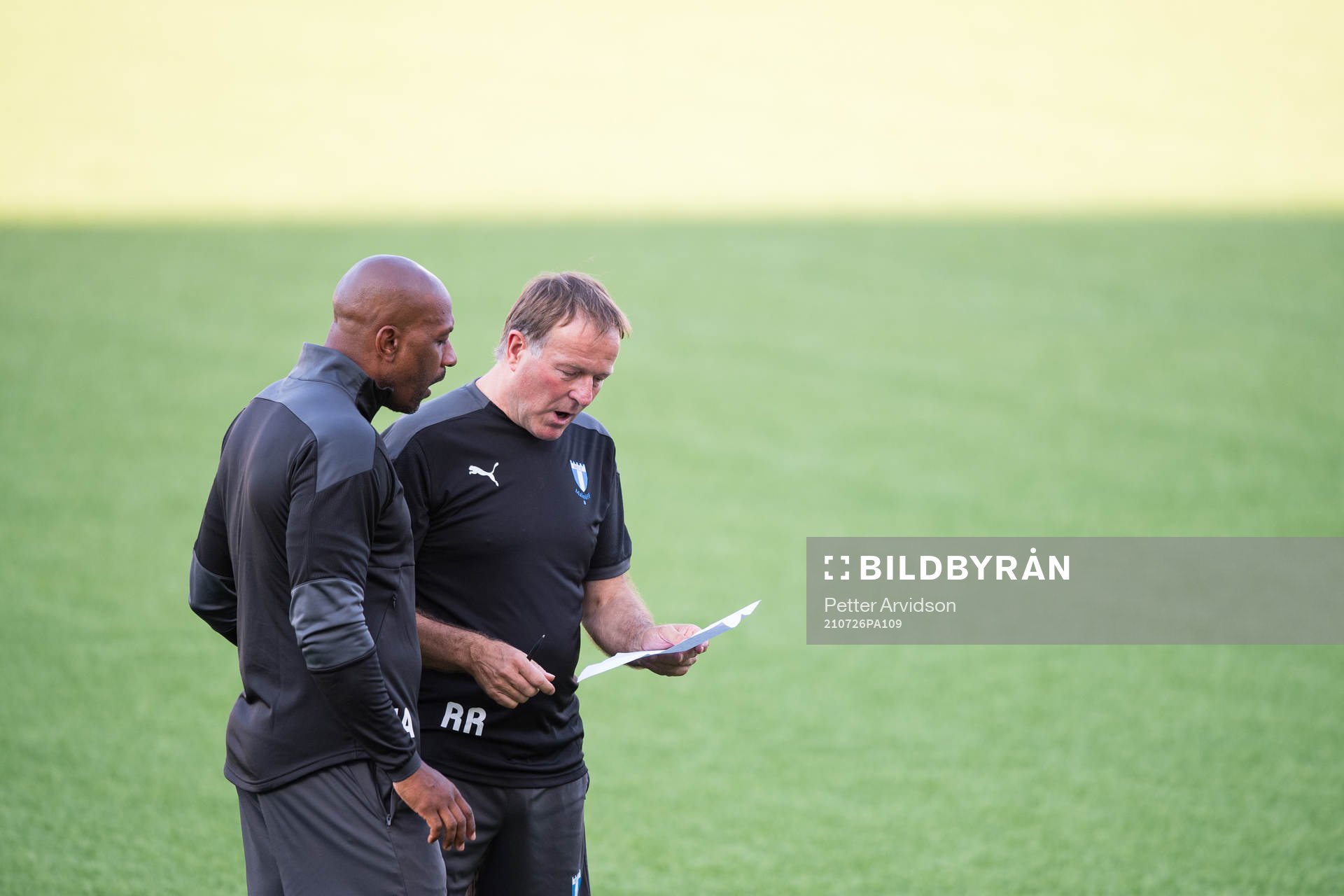 Jeffrey Aubynn, assistant coach and Remy Reijnierse,