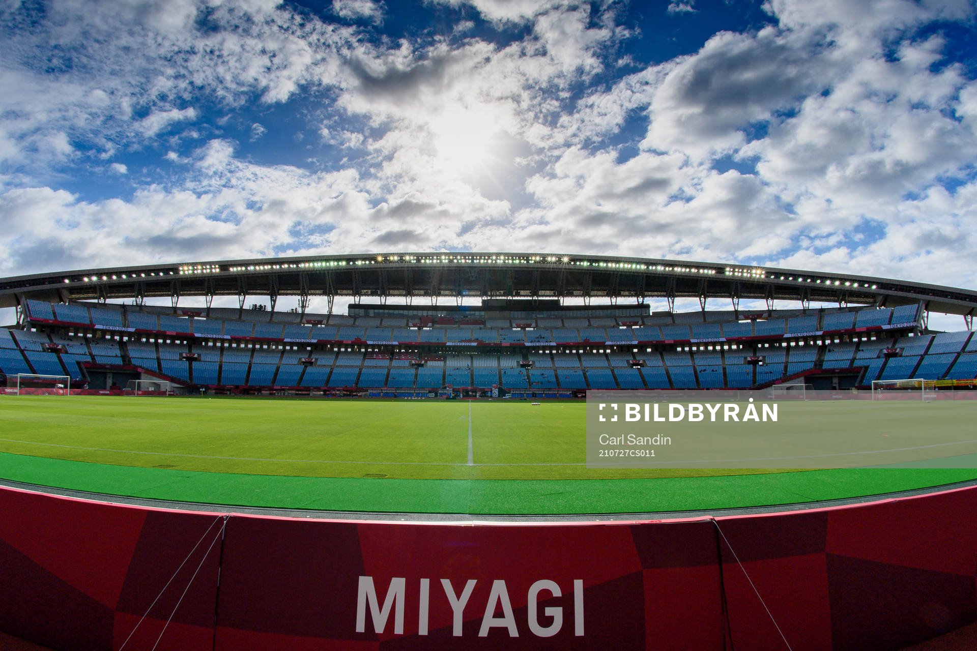 General view of Miyagi Stadium