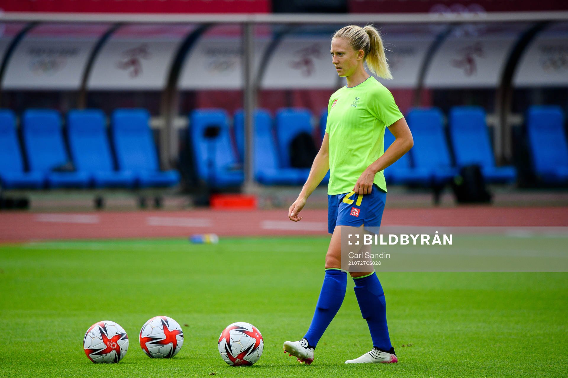 Rebecka Blomqvist of Sweden