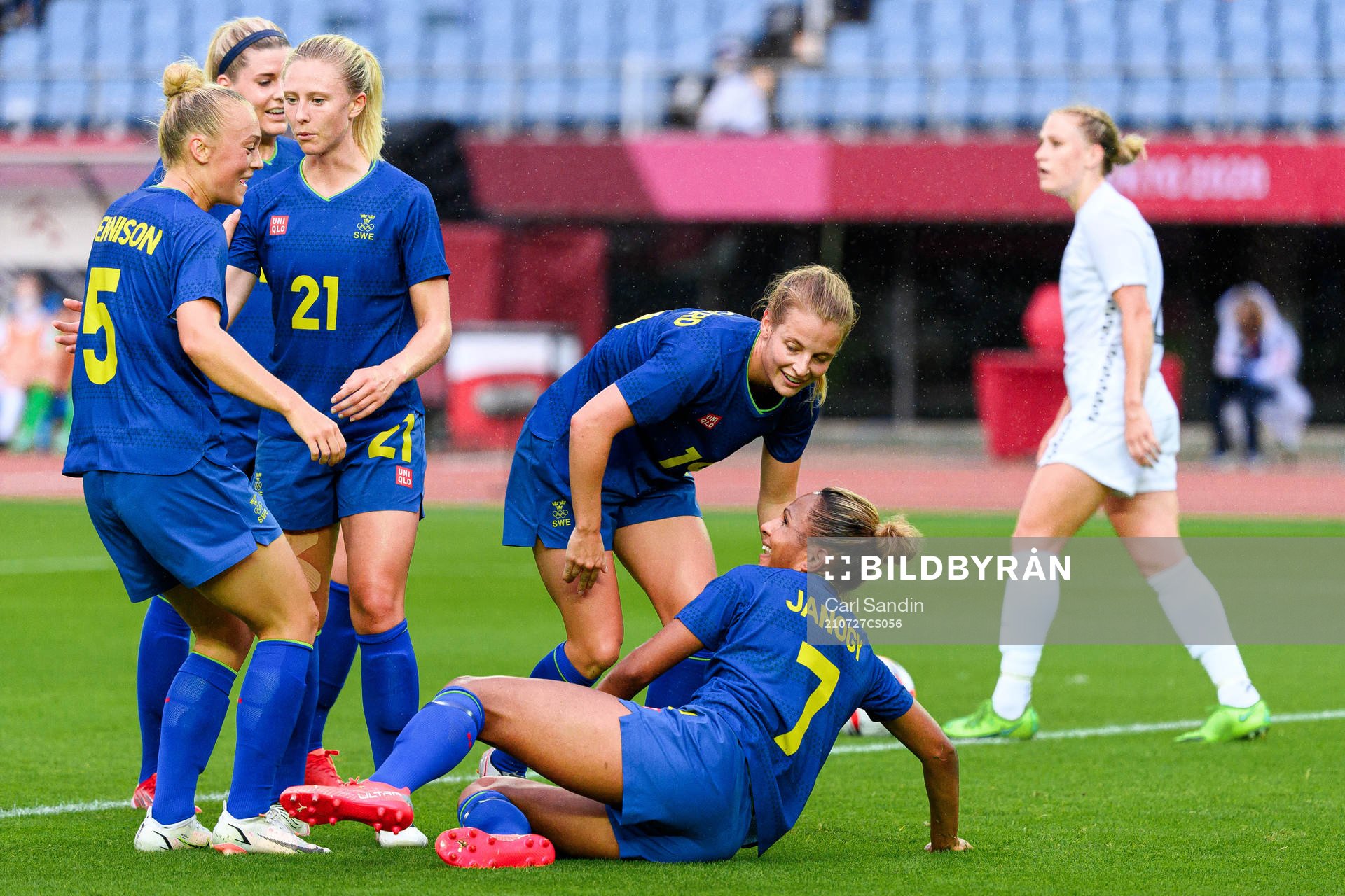 Hanna Bennison , Rebecka Blomqvist , Anna Anvegård and
