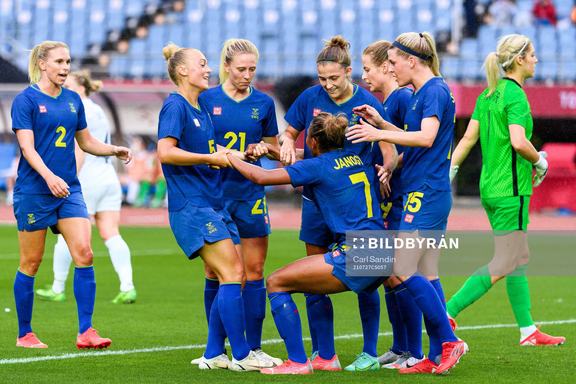 Hanna Bennison , Rebecka Blomqvist , Filippa Angeldahl ,