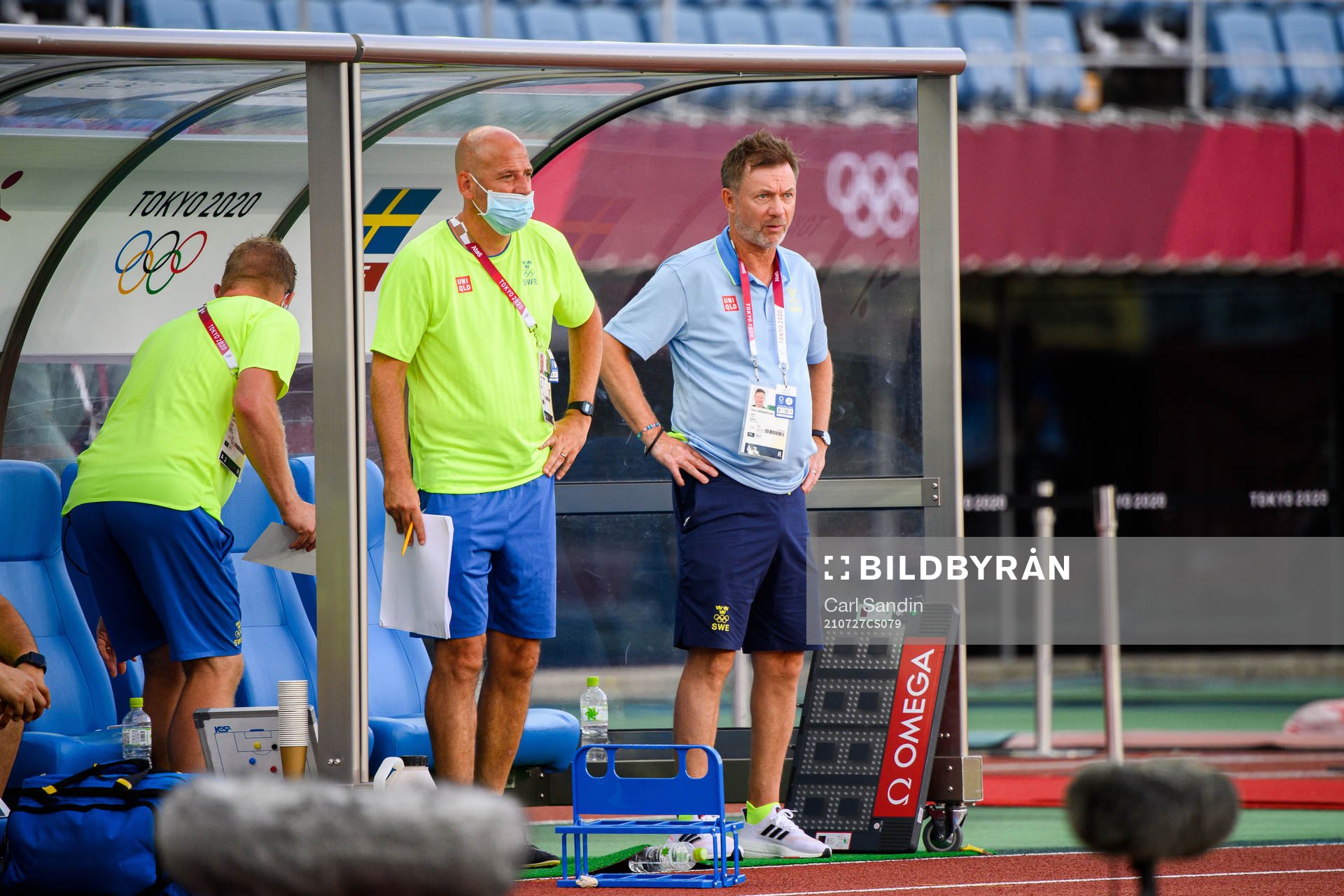 Magnus Wikman, Assistant coach and Peter Gerhardsson, head
