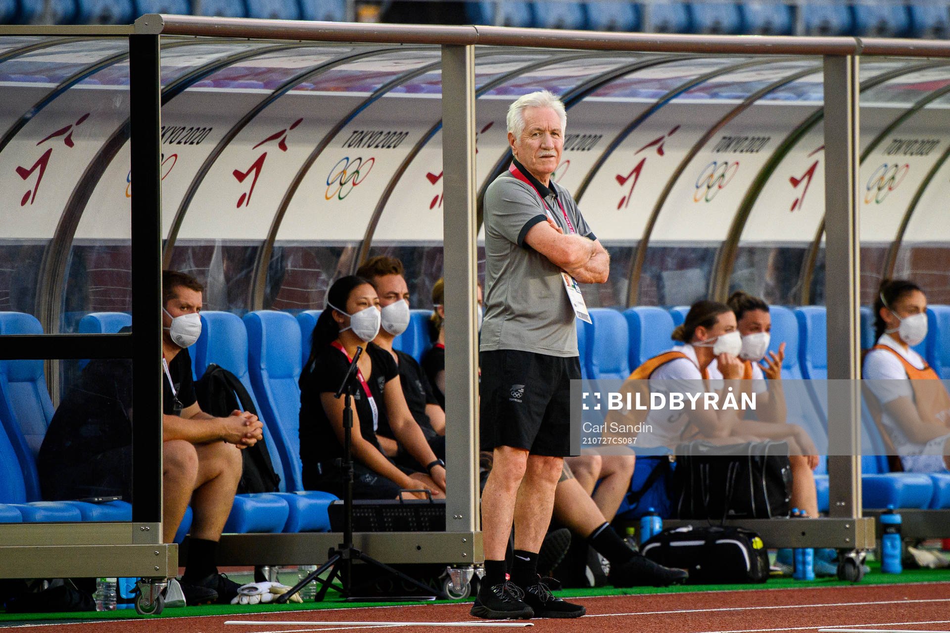 Tom Sermanni, head coach of New Zealand in the women’s