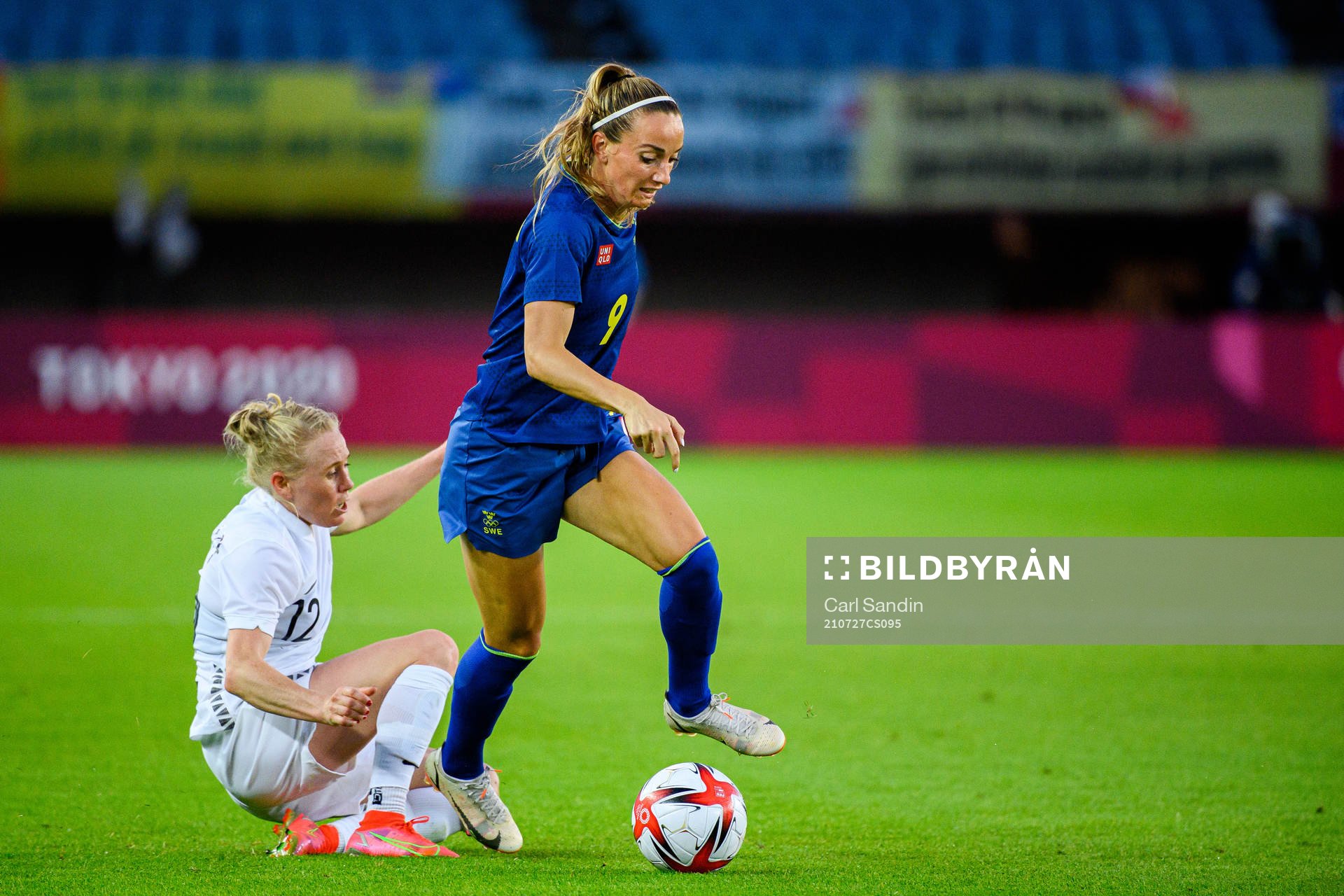 Kosovare Asllani of Sweden in the women’s football match