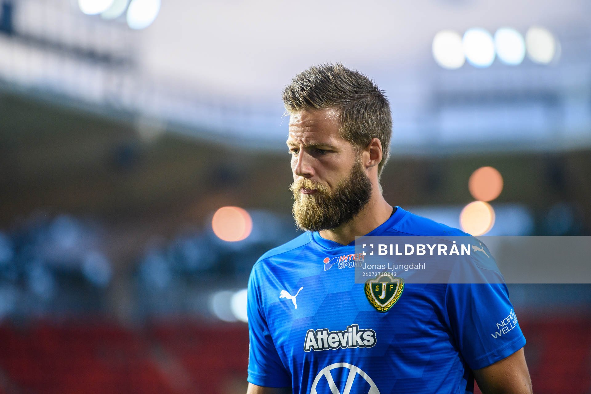 Jönköpings målvakt Frank Pettersson deppar