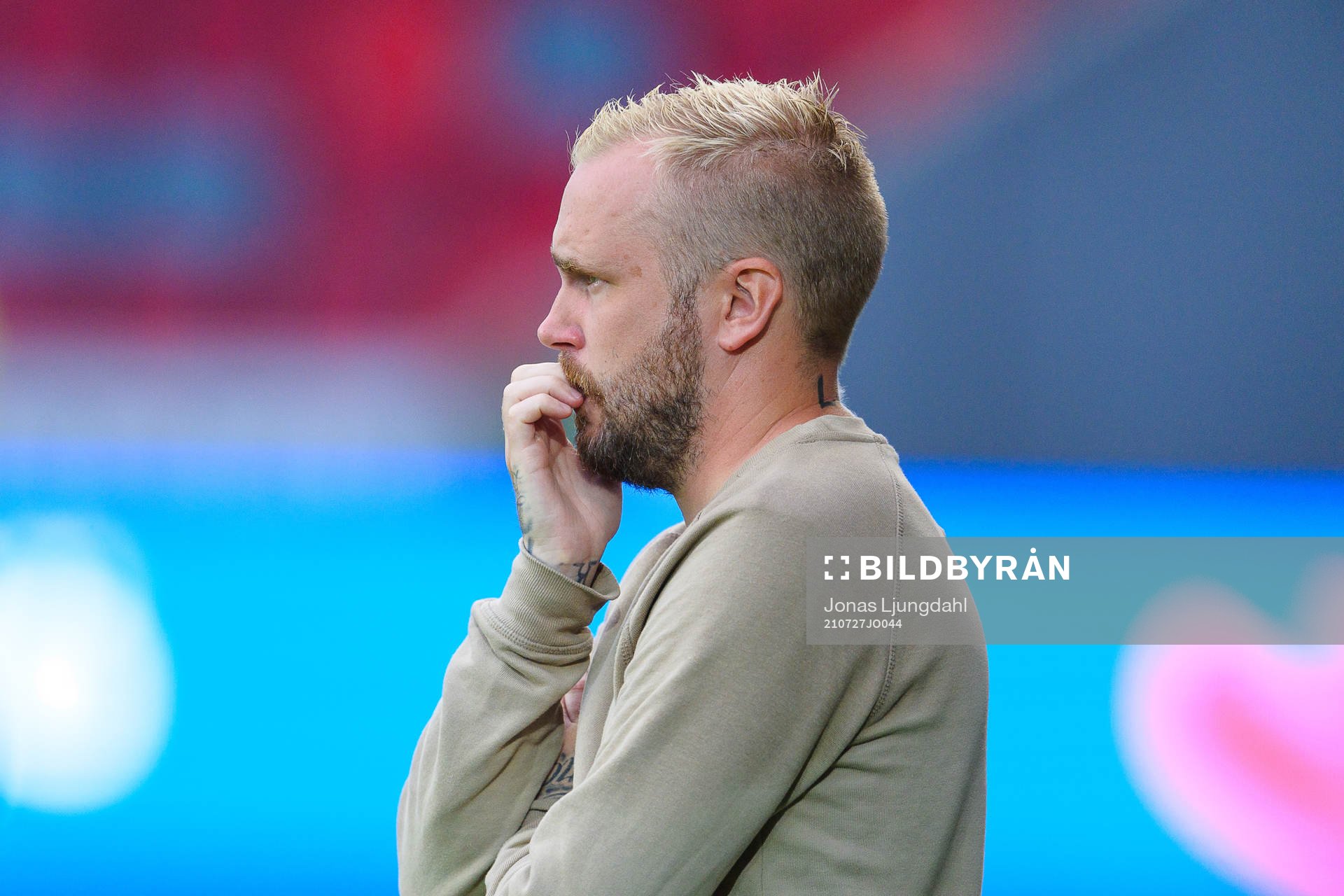 Jönköpings tränare Patric Jildefalk deppar