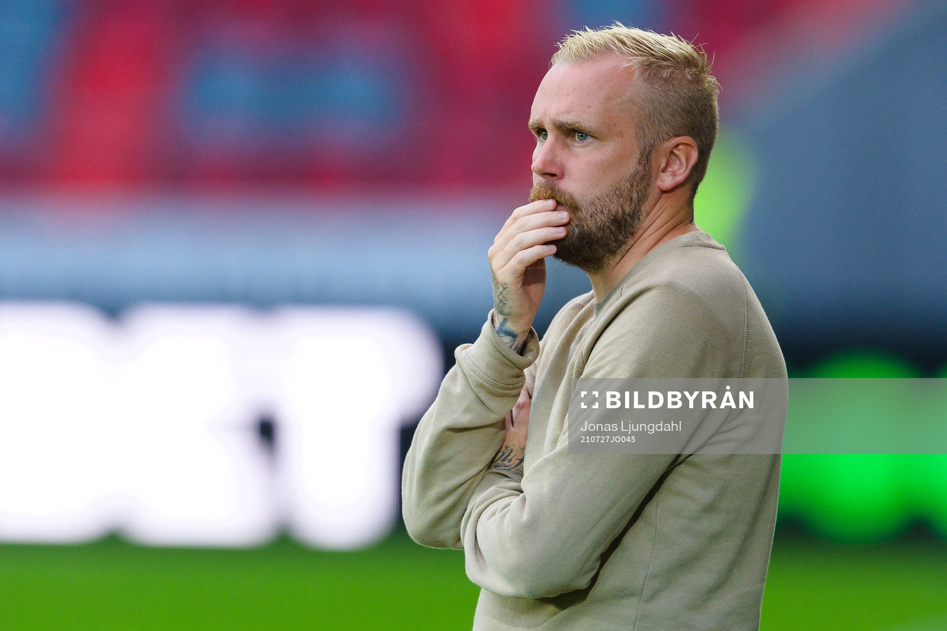 Jönköpings tränare Patric Jildefalk deppar