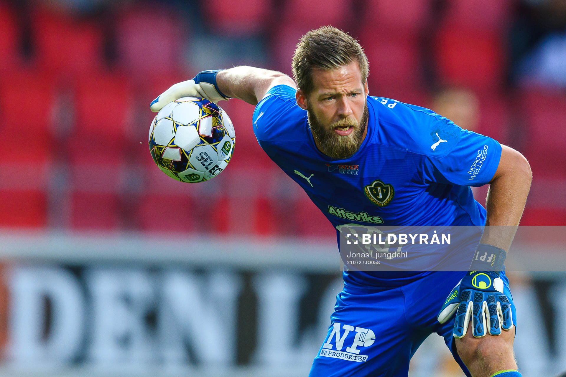 Jönköpings målvakt Frank Pettersson