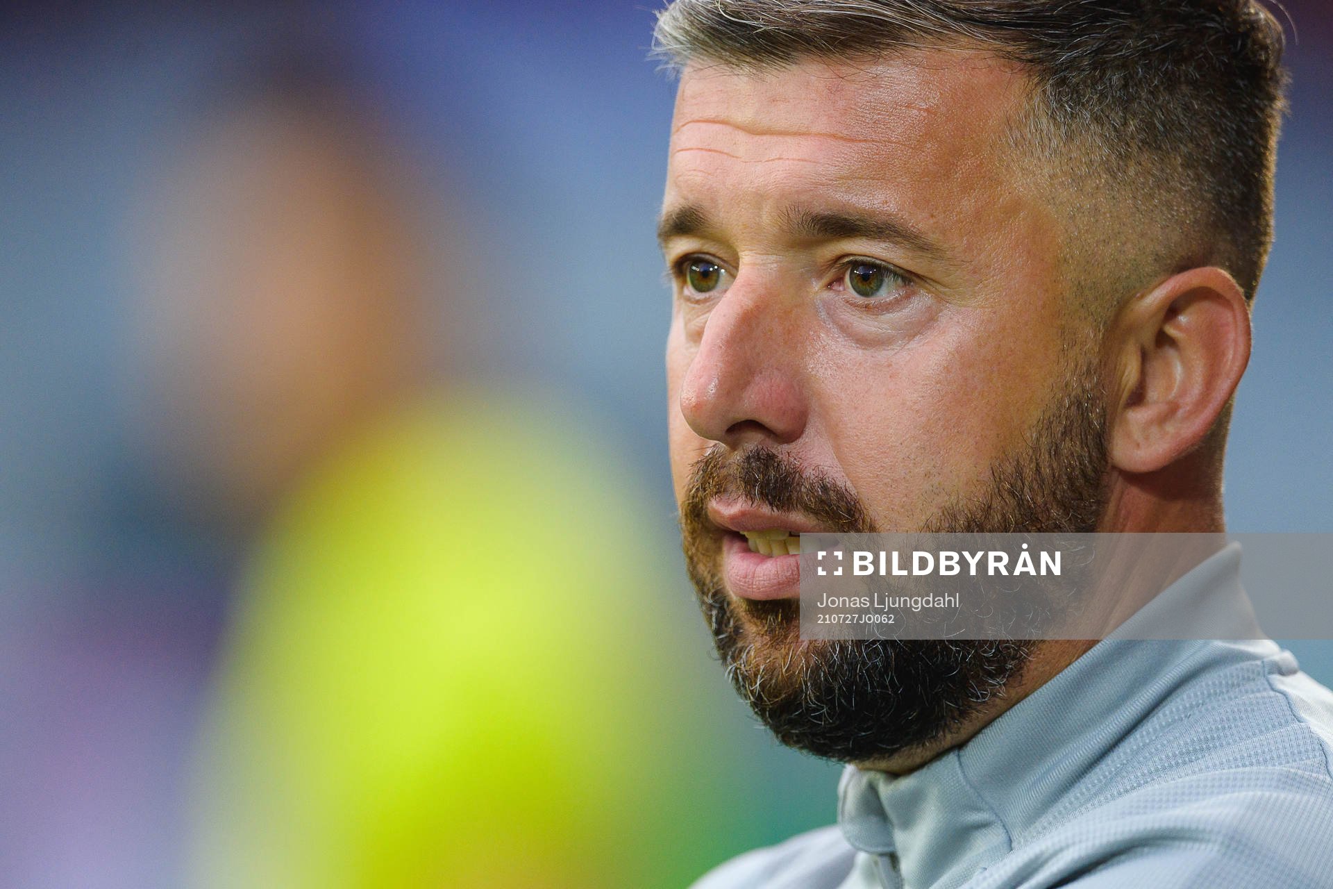 Östers tränare Dennis Velic