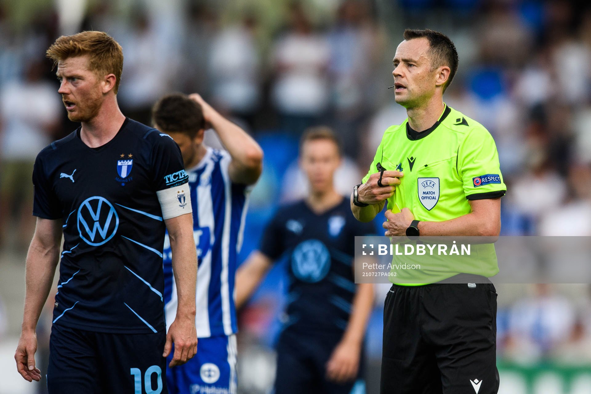 Referee Stuart Attwell