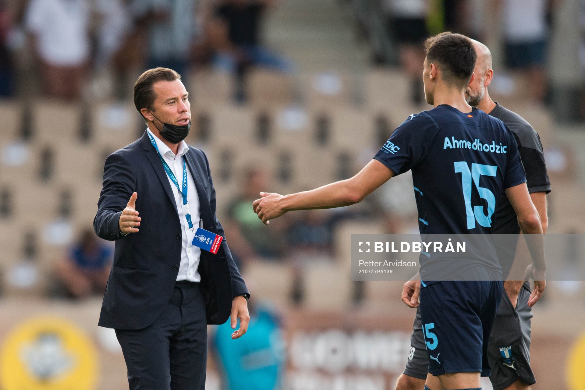 Daniel Andersson, head of sports of Malmö FF and Anel