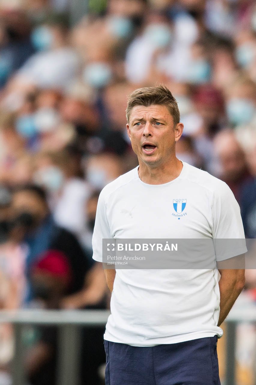 Jon Dahl Tomasson, head coach of Malmö FF