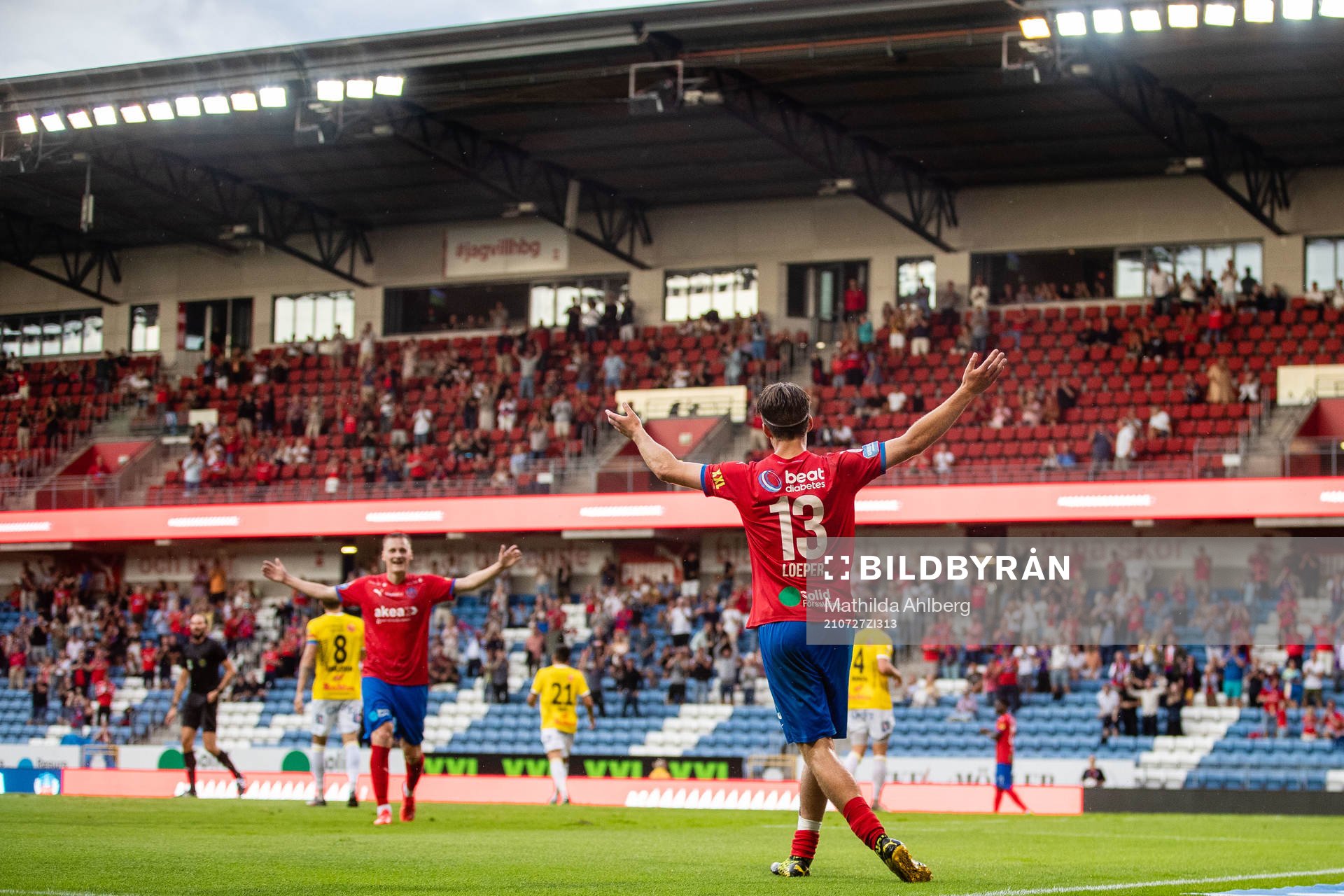 Helsingborgs Wilhelm Loeper jublar