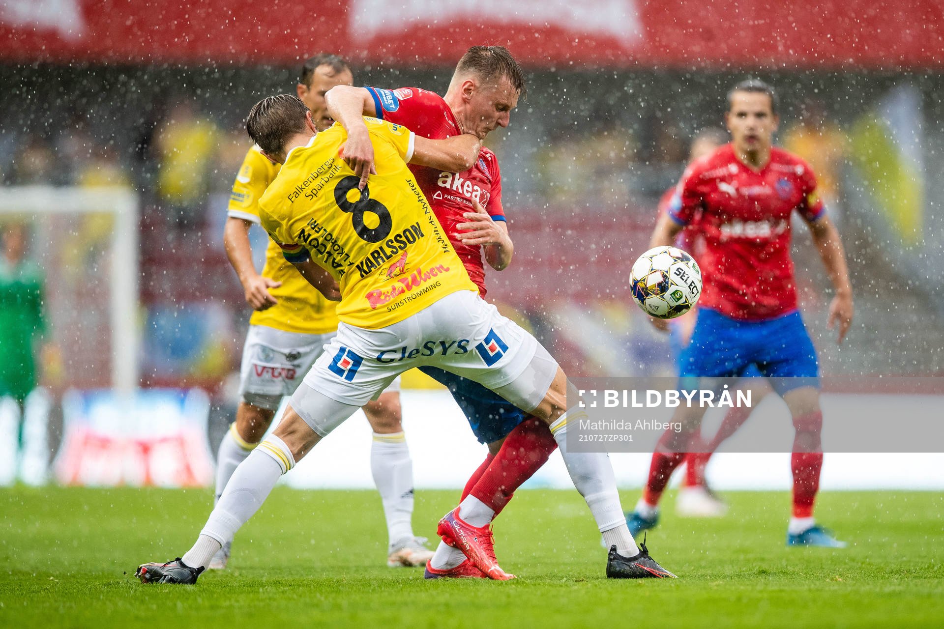 Falkenbergs Tobias Karlsson och Helsingborgs Rasmus