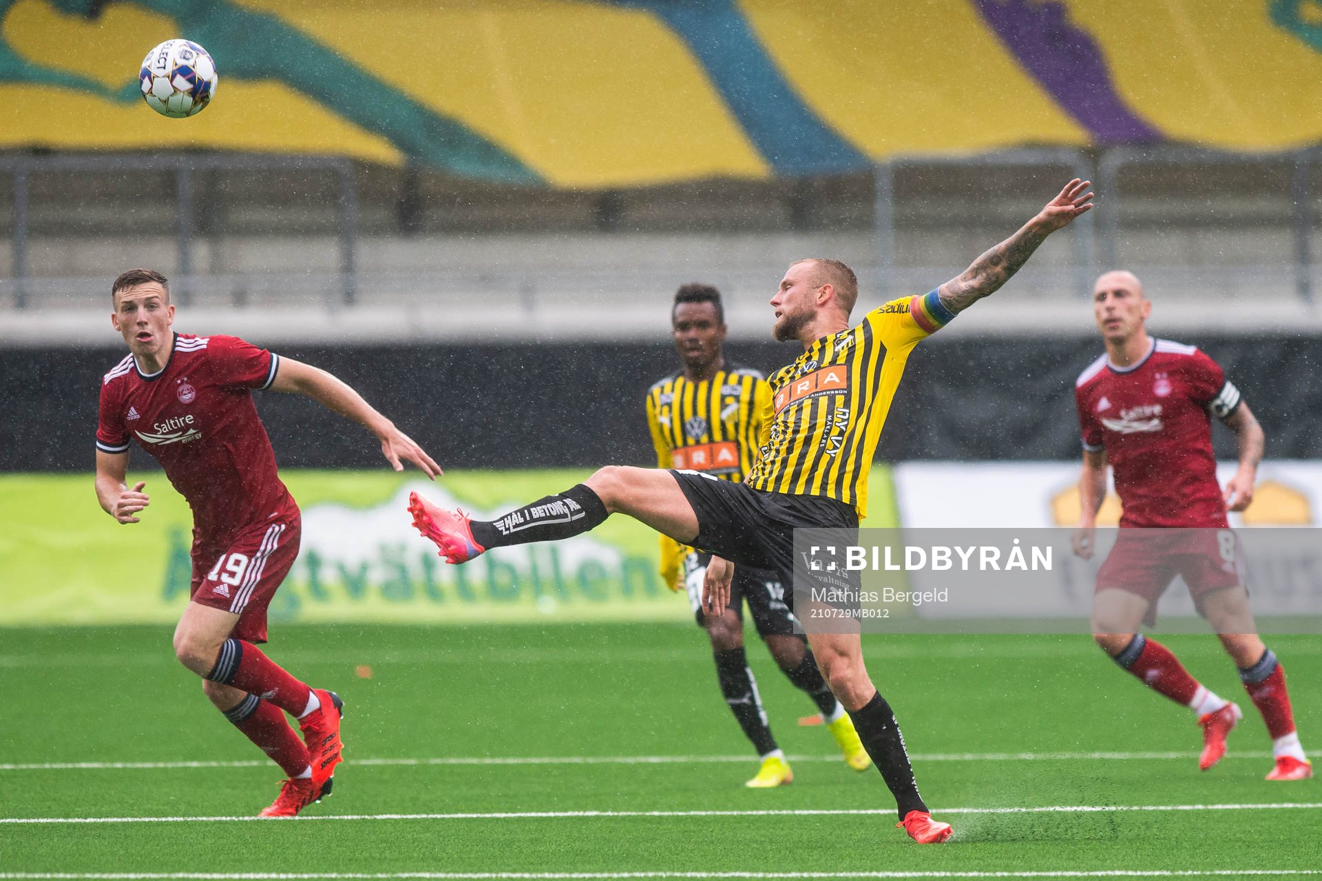 Lewis Ferguson of Aberdeen and Alexander Faltsetas of