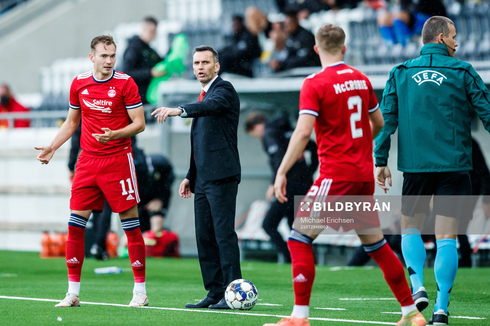 Stephen Glass, head coach of Aberdeen