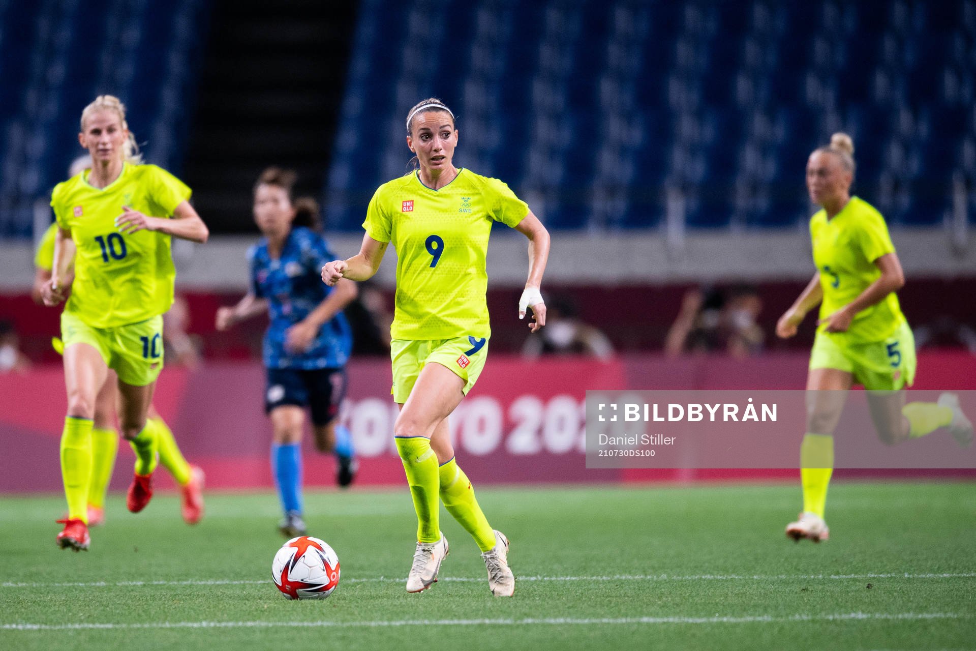 Kosovare Asllani of Sweden in the women's football match