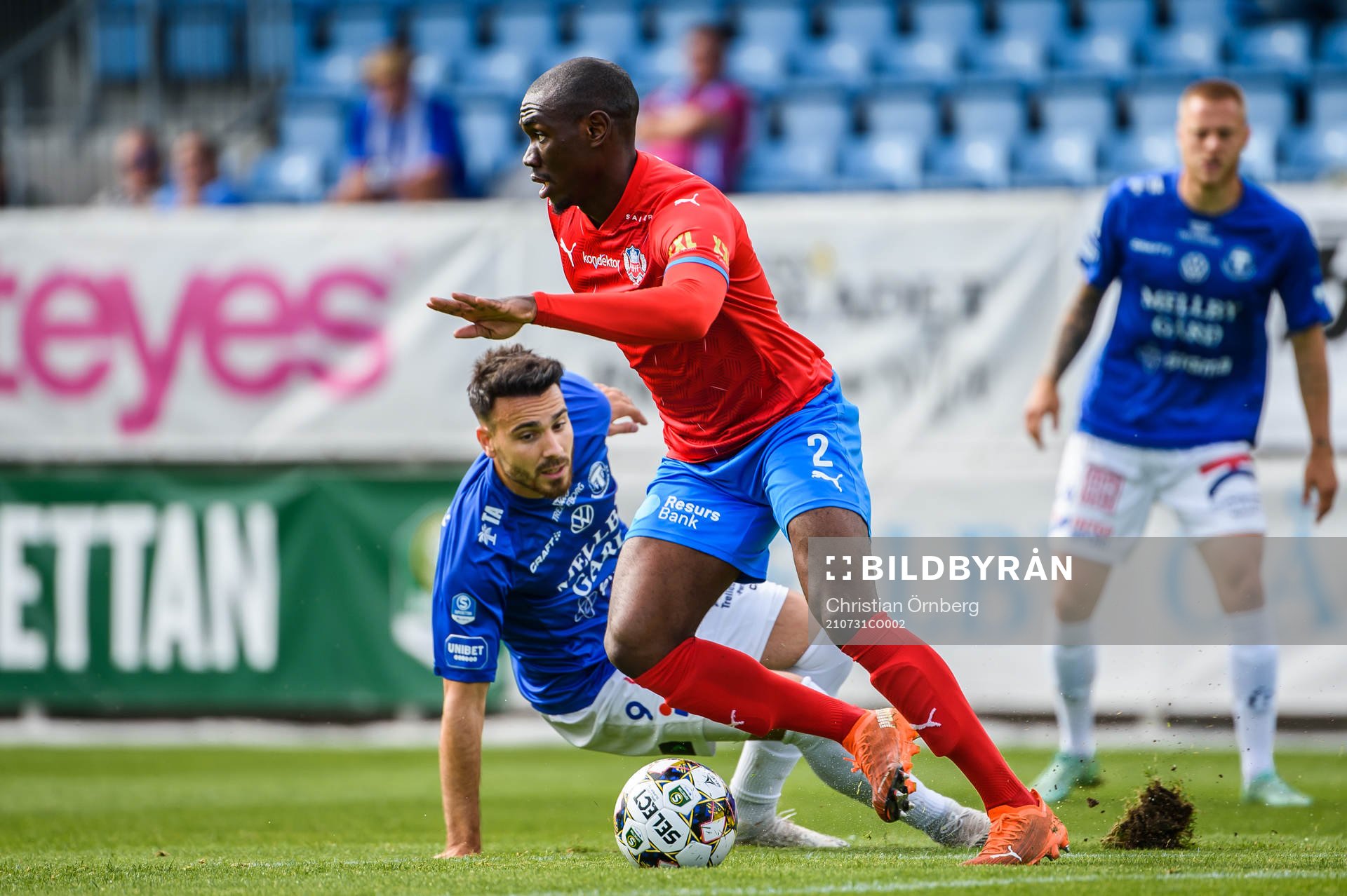 Helsingborgs Ravy Tsouka-Dozi och Trelleborgs Dzenis Kozica