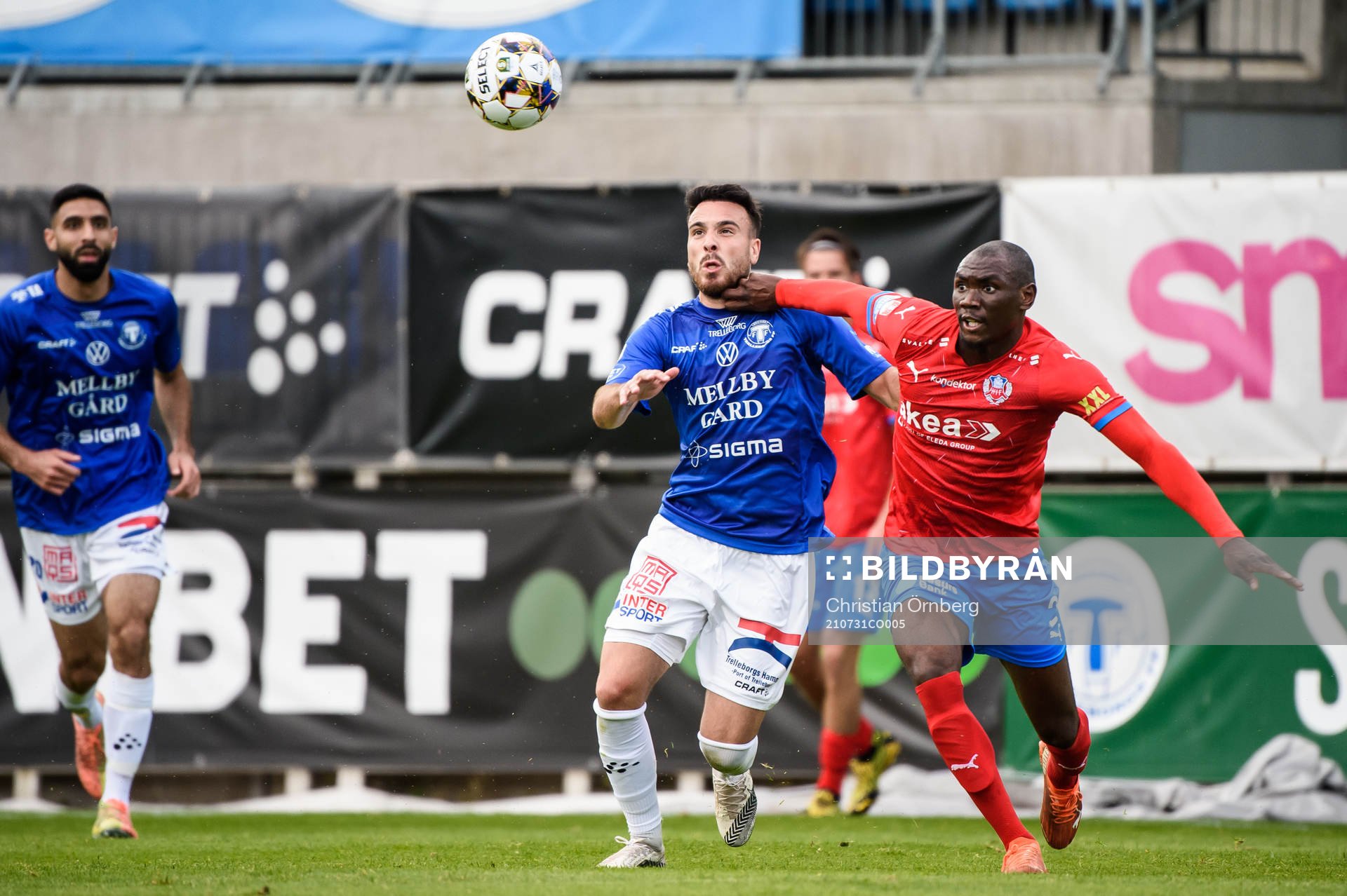 Trelleborgs Dzenis Kozica och Helsingborgs Ravy Tsouka-Dozi