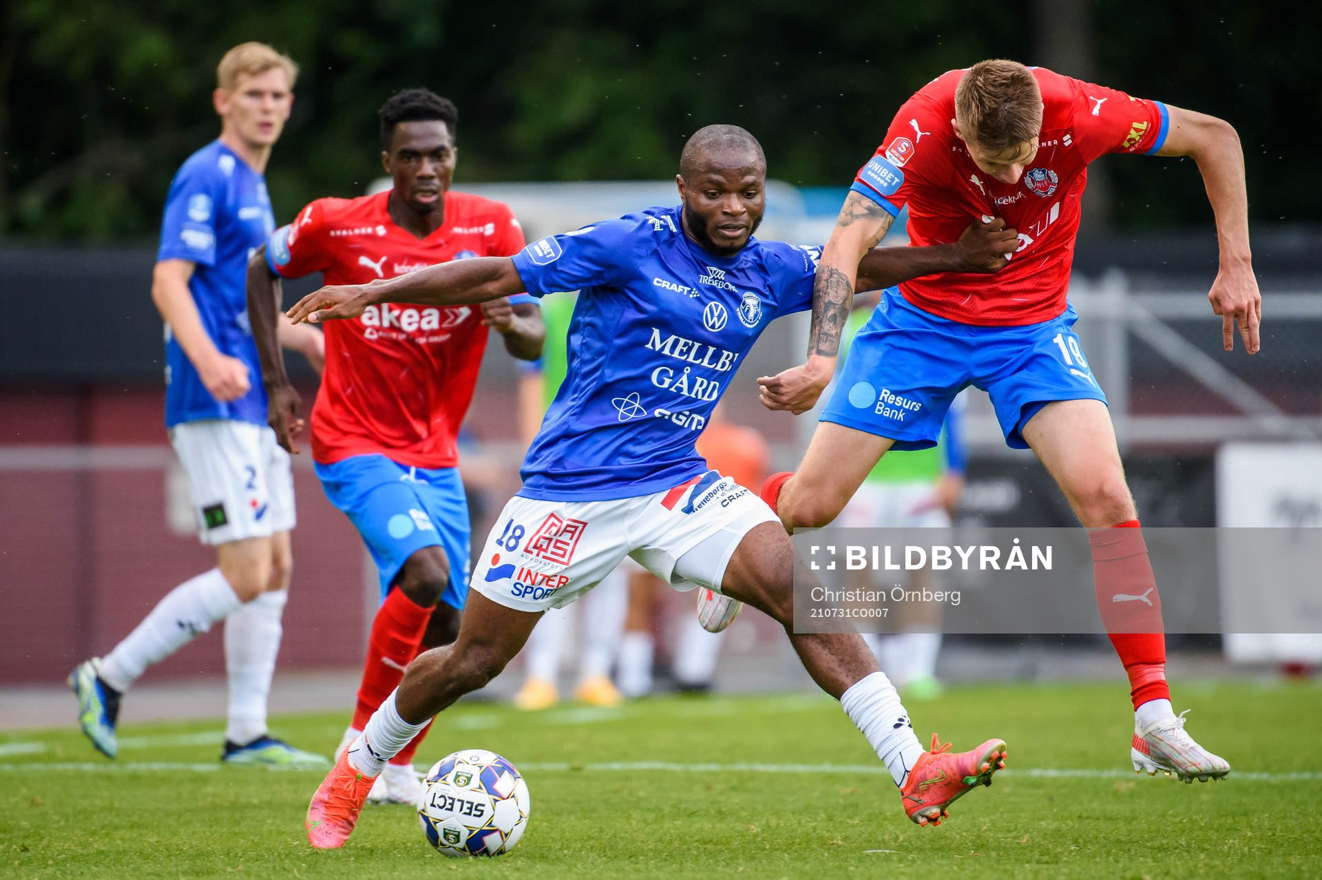 Trelleborgs Henry Offia och Helsingborgs Bödvar Bödvarsson