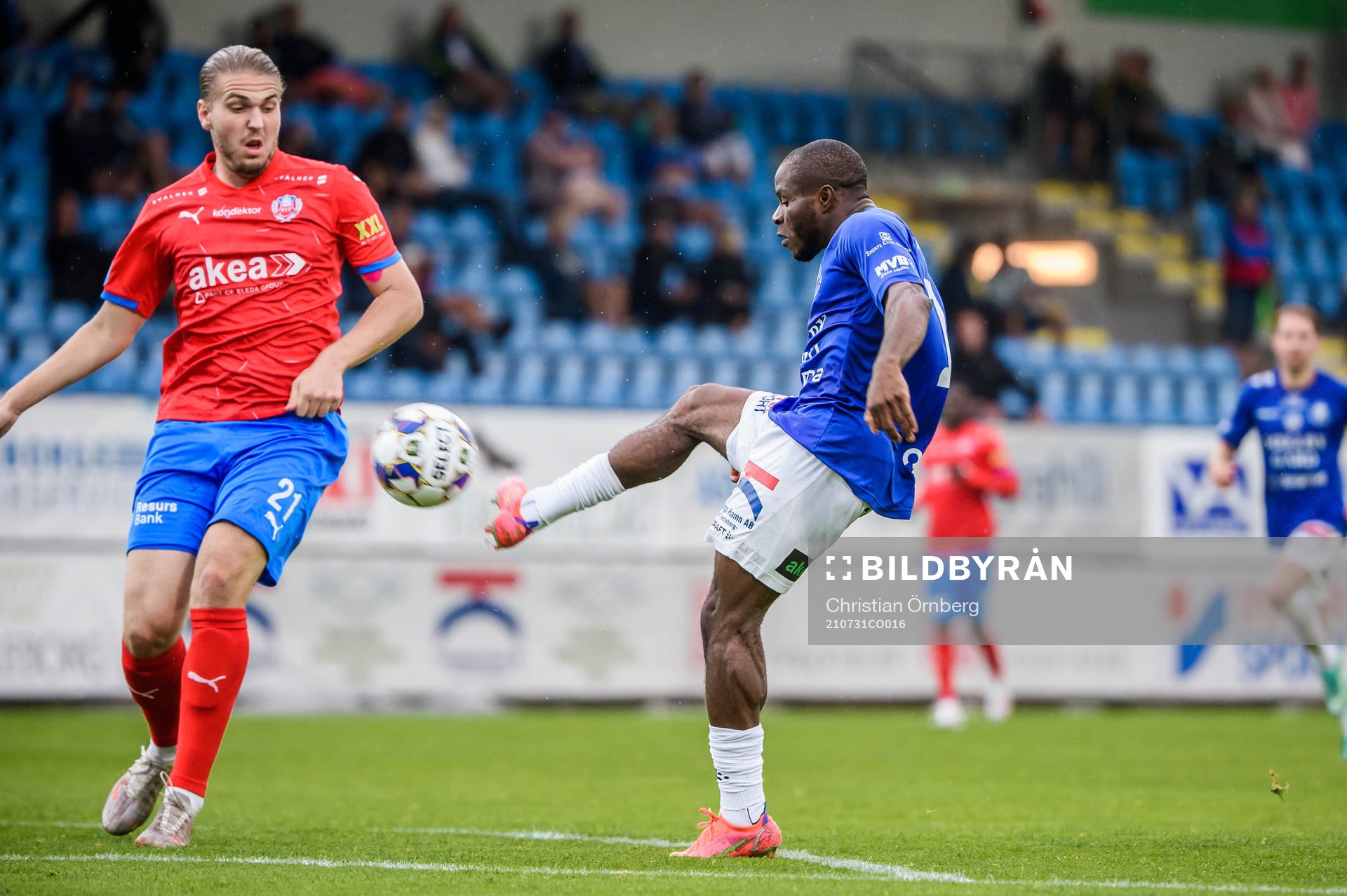 Trelleborgs Henry Offia gör 1-0