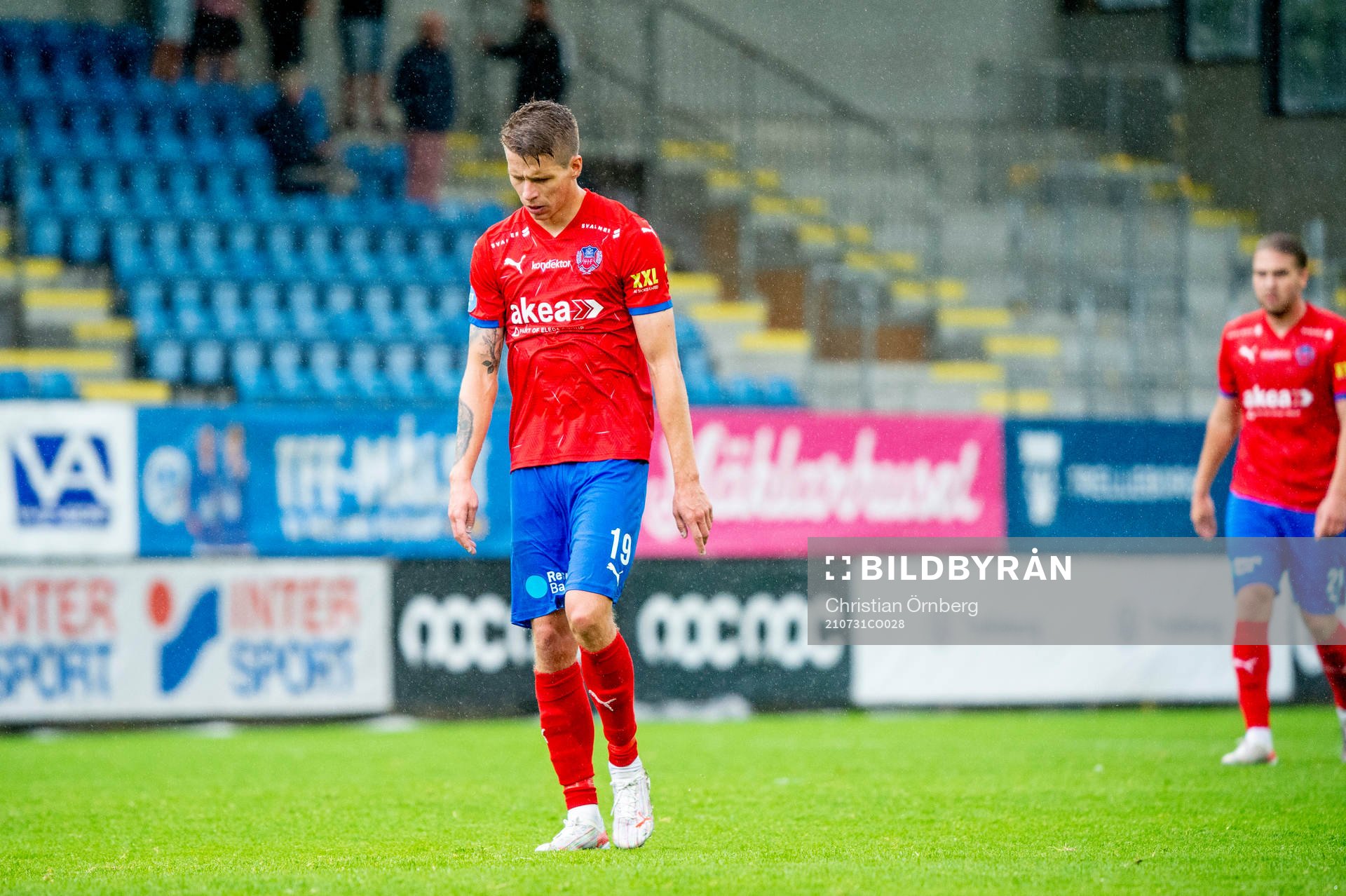 Helsingborgs Bödvar Bödvarsson deppar