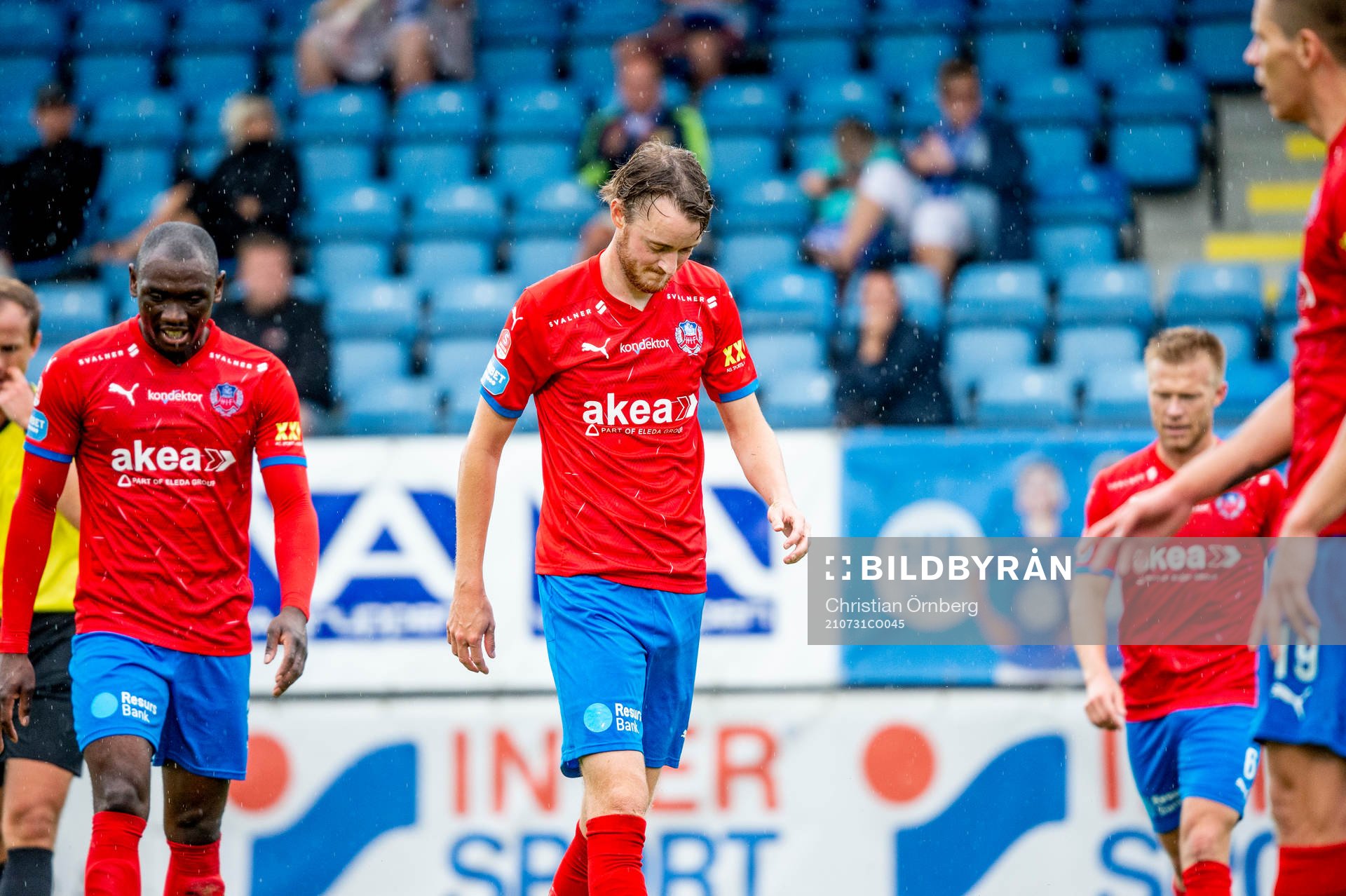 Helsingborgs Rasmus Jönsson deppar med lagkamraterna