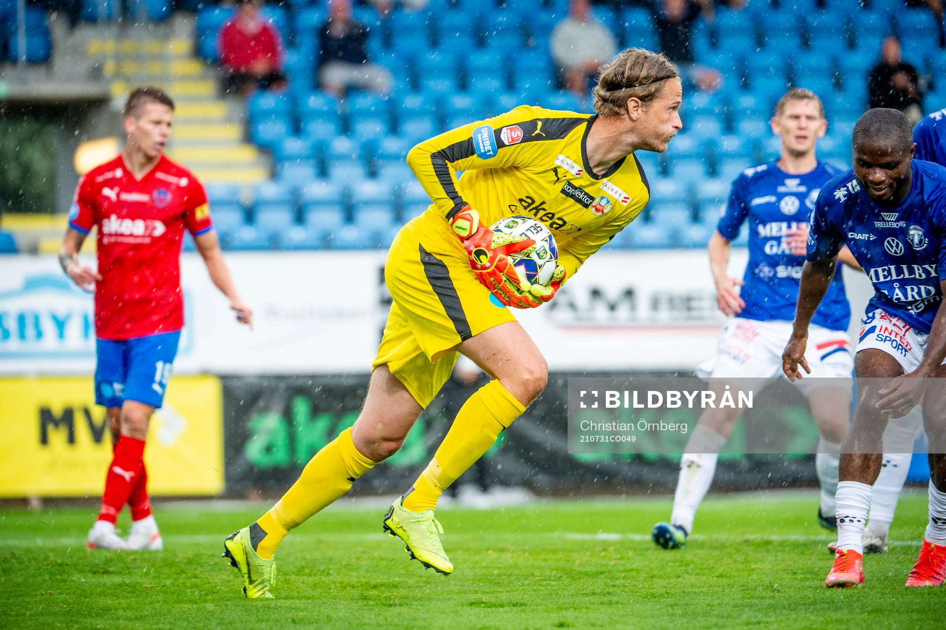 Helsingborgs målvakt Anders Lindegaard