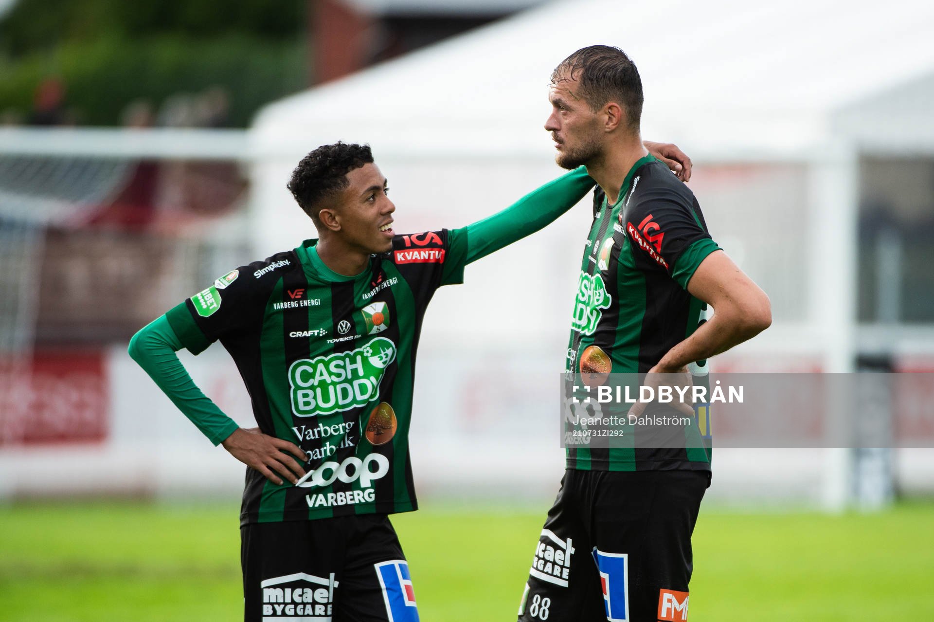 Varbergs Tashreeq Matthews och Albert Ejupi
