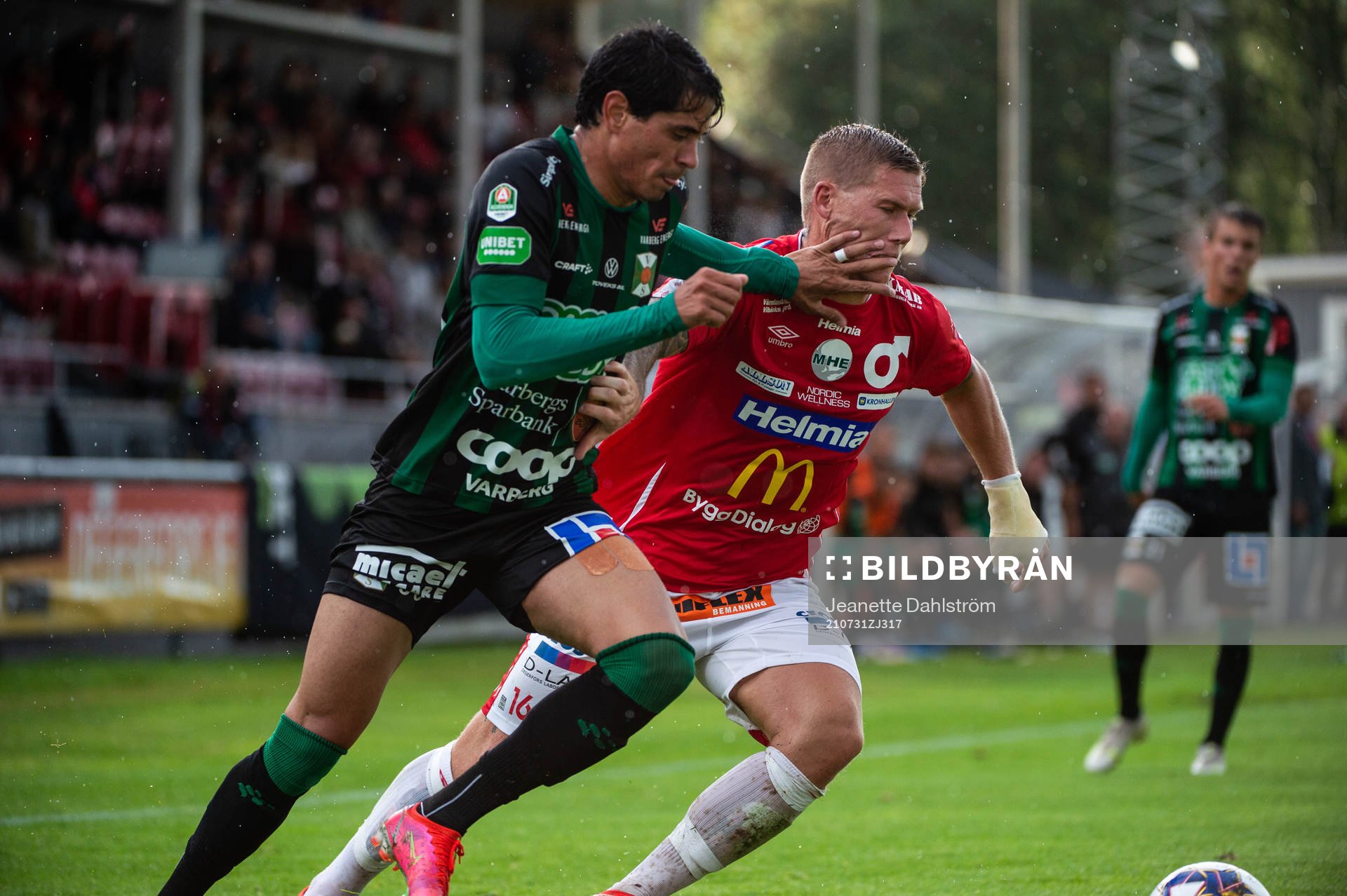 Varbergs Jean Carlos de Brito och Degerfors  Victor