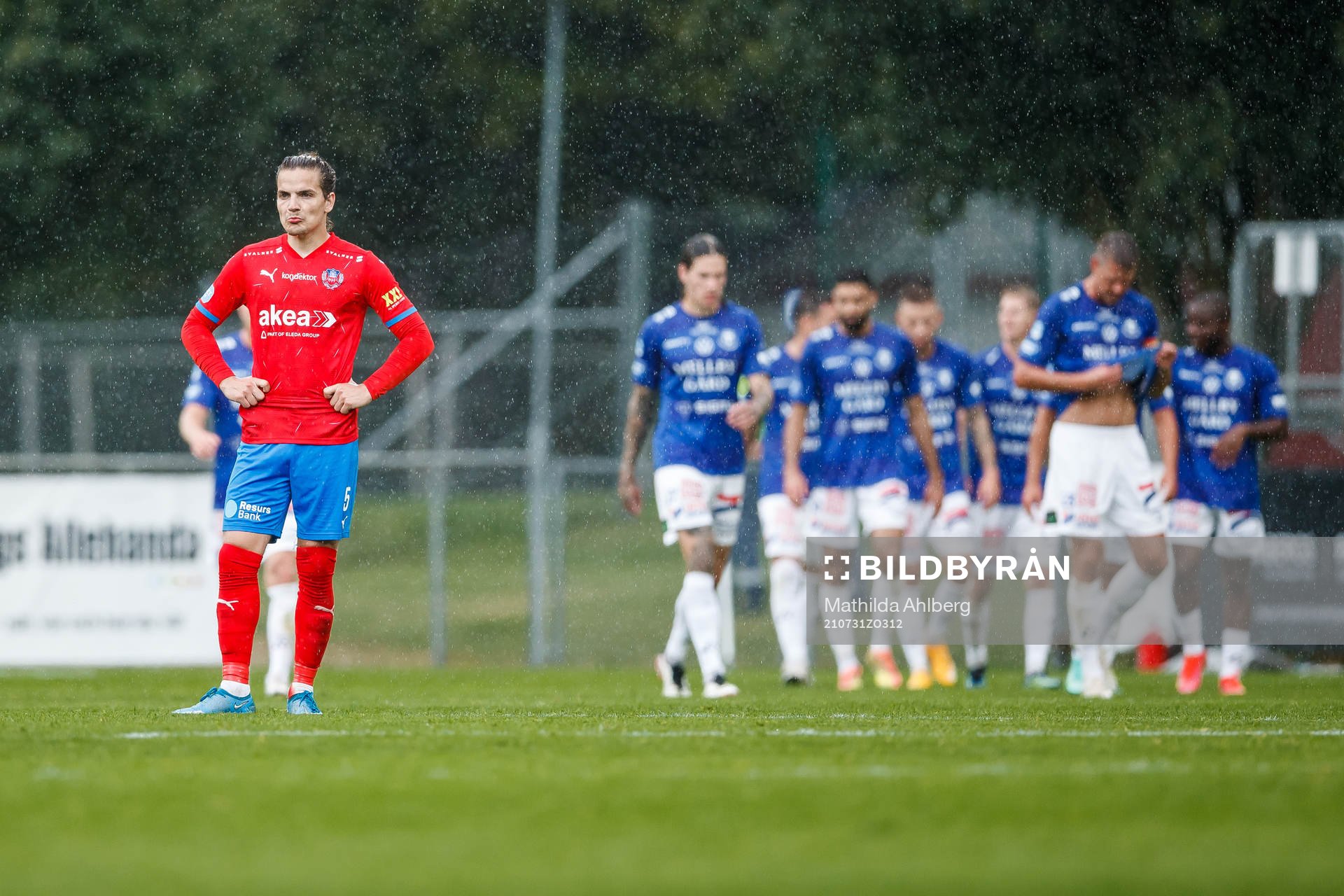 Helsingborgs Brandur Hendriksson Olsen deppar