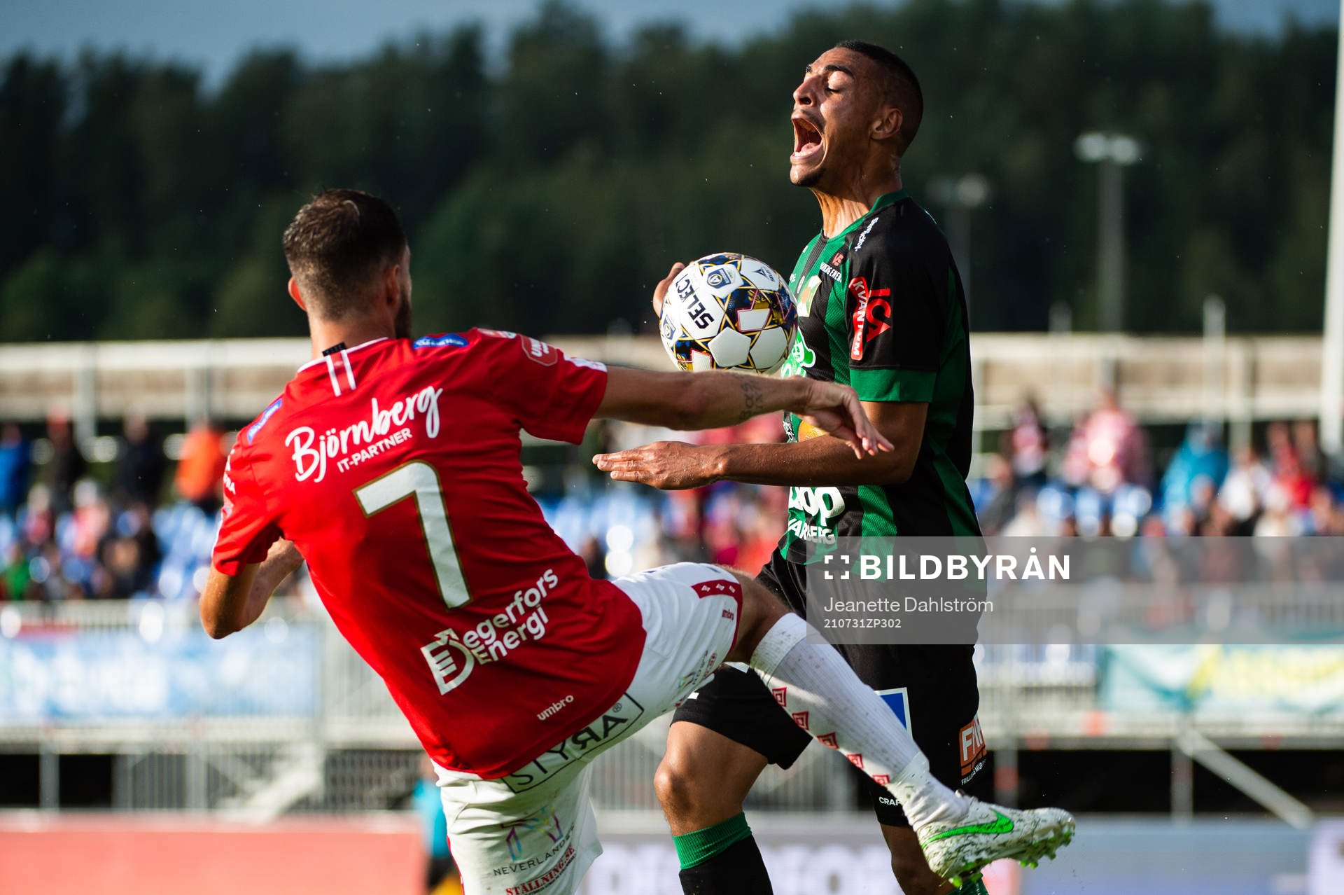 Degerfors Sebastian Ohlsson och Varbergs Simon Karlsson