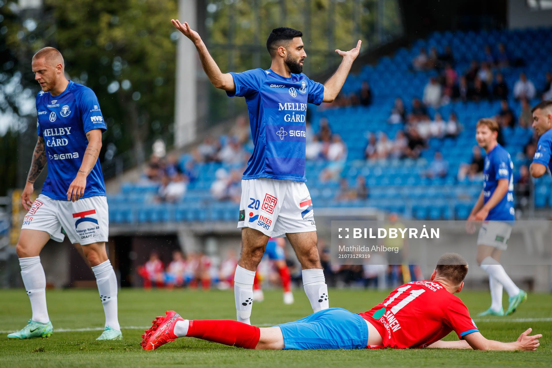Trelleborgs Mouhammed Ali Dhaini reagerar